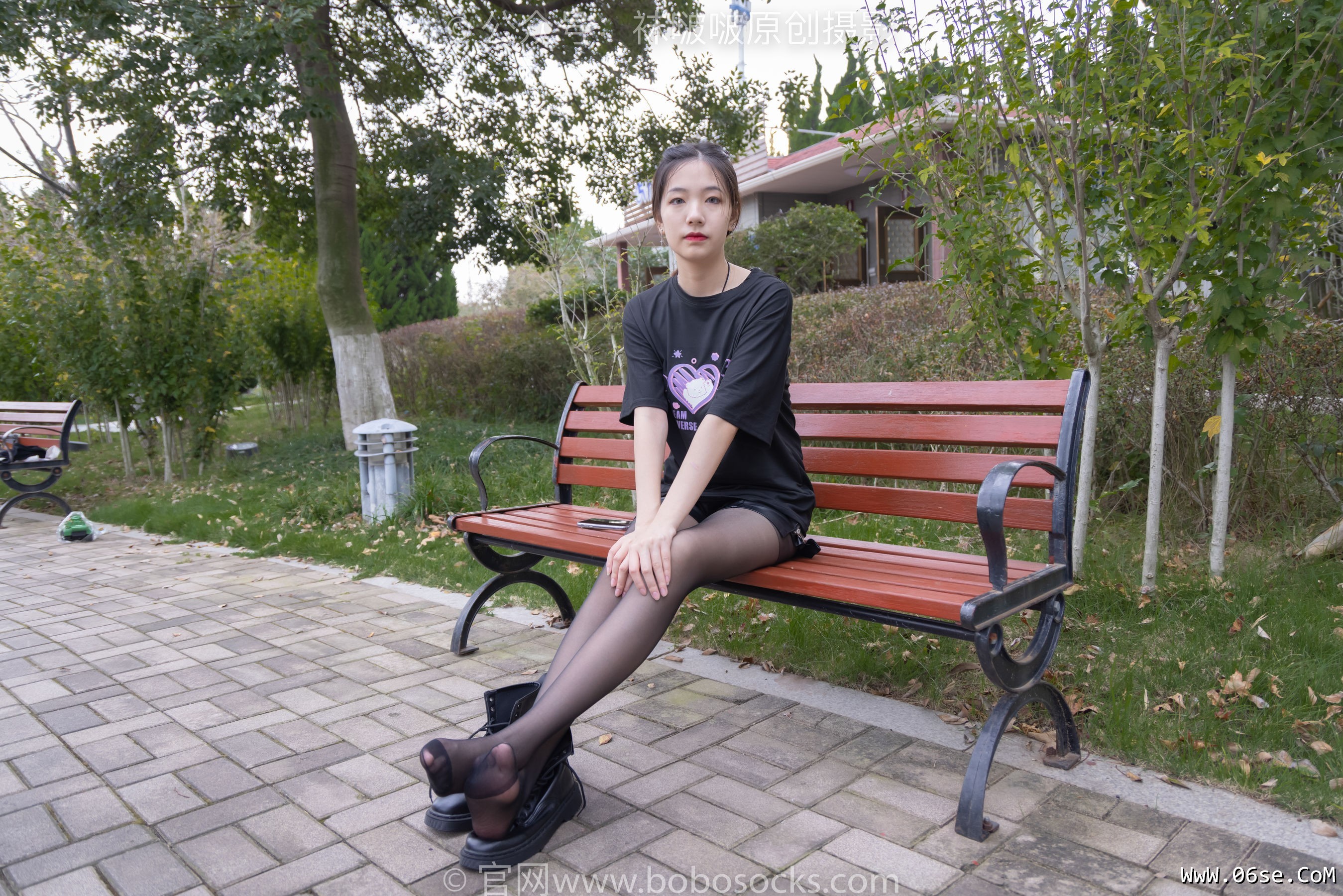 图片[96]-BoBoSocks袜啵啵 No.221 小甜豆-马丁靴、黑丝[133P]-六色网