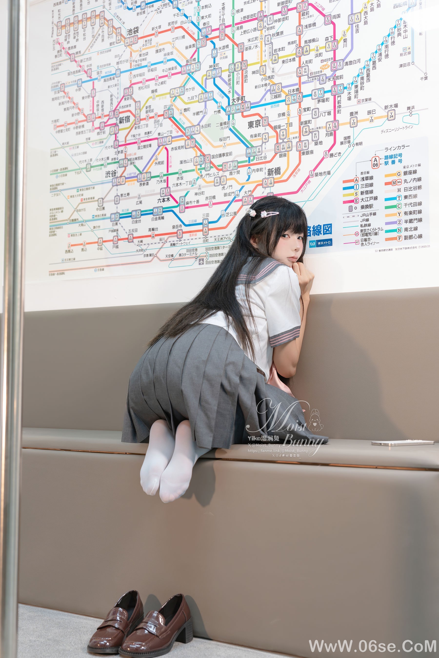 图片[15]-咬一口兔娘 – 地铁萌妹[88P]-六色网