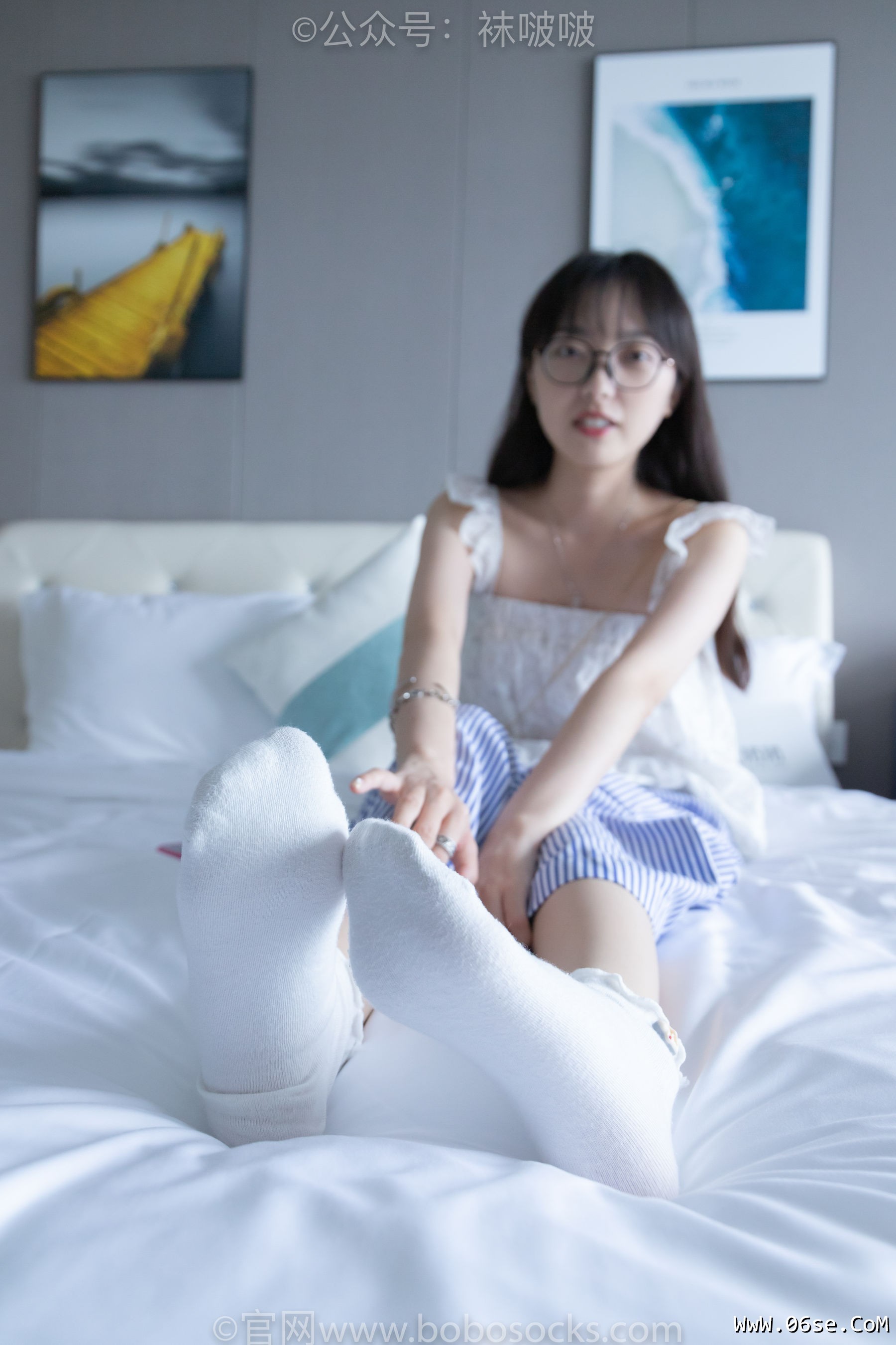 图片[68]-BoBoSocks袜啵啵 No.027 稚予- vans、白色棉袜、肉丝[136P]-六色网