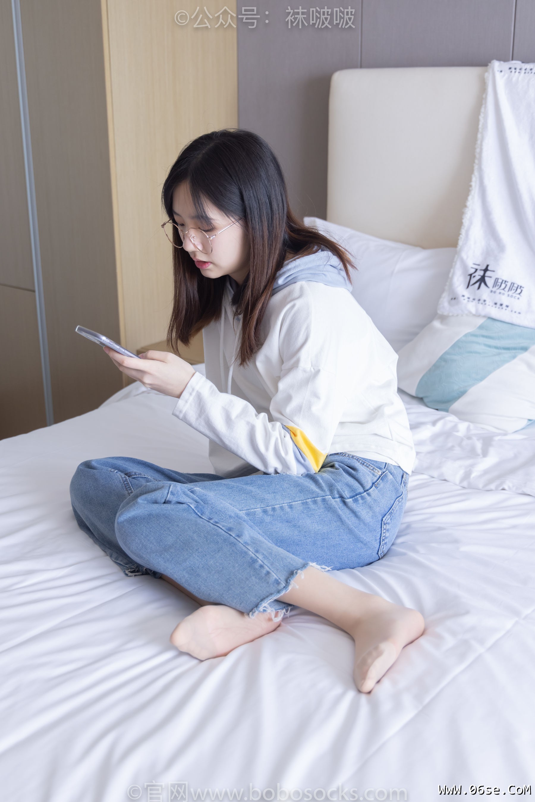 图片[109]-BoBoSocks袜啵啵 No.080 小甜豆-帆布鞋、白棉袜、肉丝[140P]-六色网