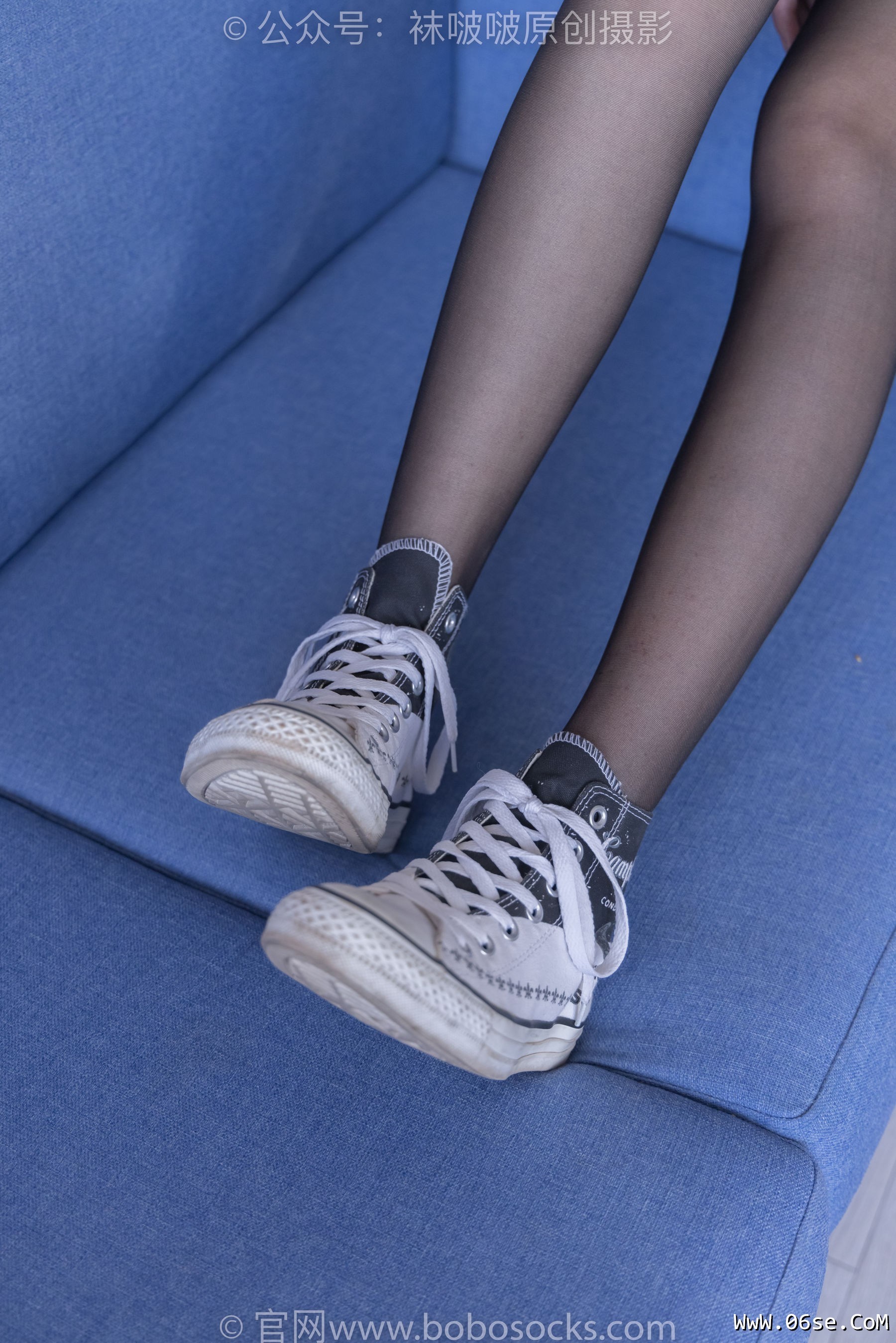图片[9]-BoBoSocks袜啵啵 No.215 小甜豆-三双帆布鞋板鞋、厚白丝、黑丝[144P]-六色网