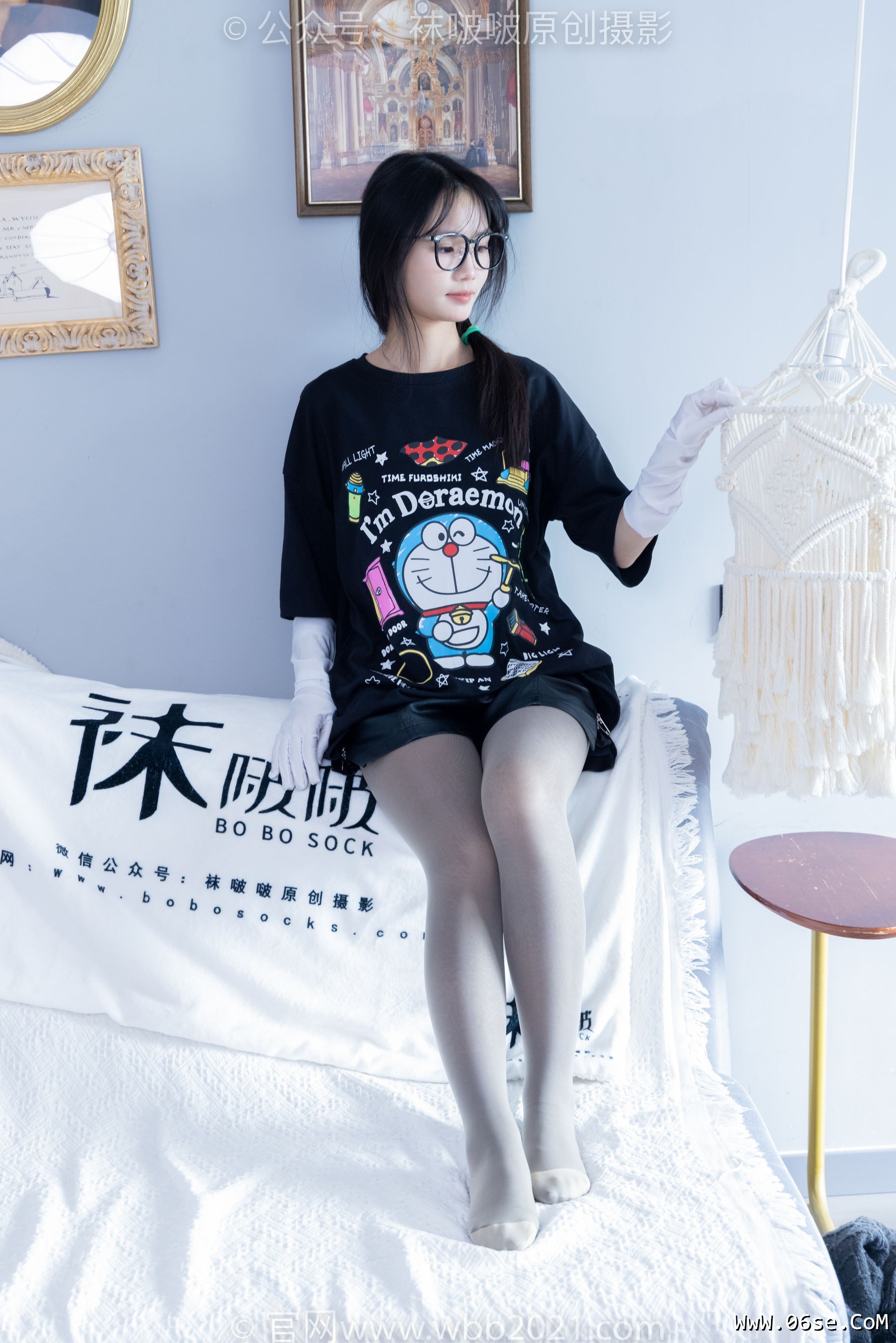图片[109]-BoBoSocks袜啵啵 No.343 甜甜圈 -高跟长靴、黑丝打底、肉丝[150P]-六色网