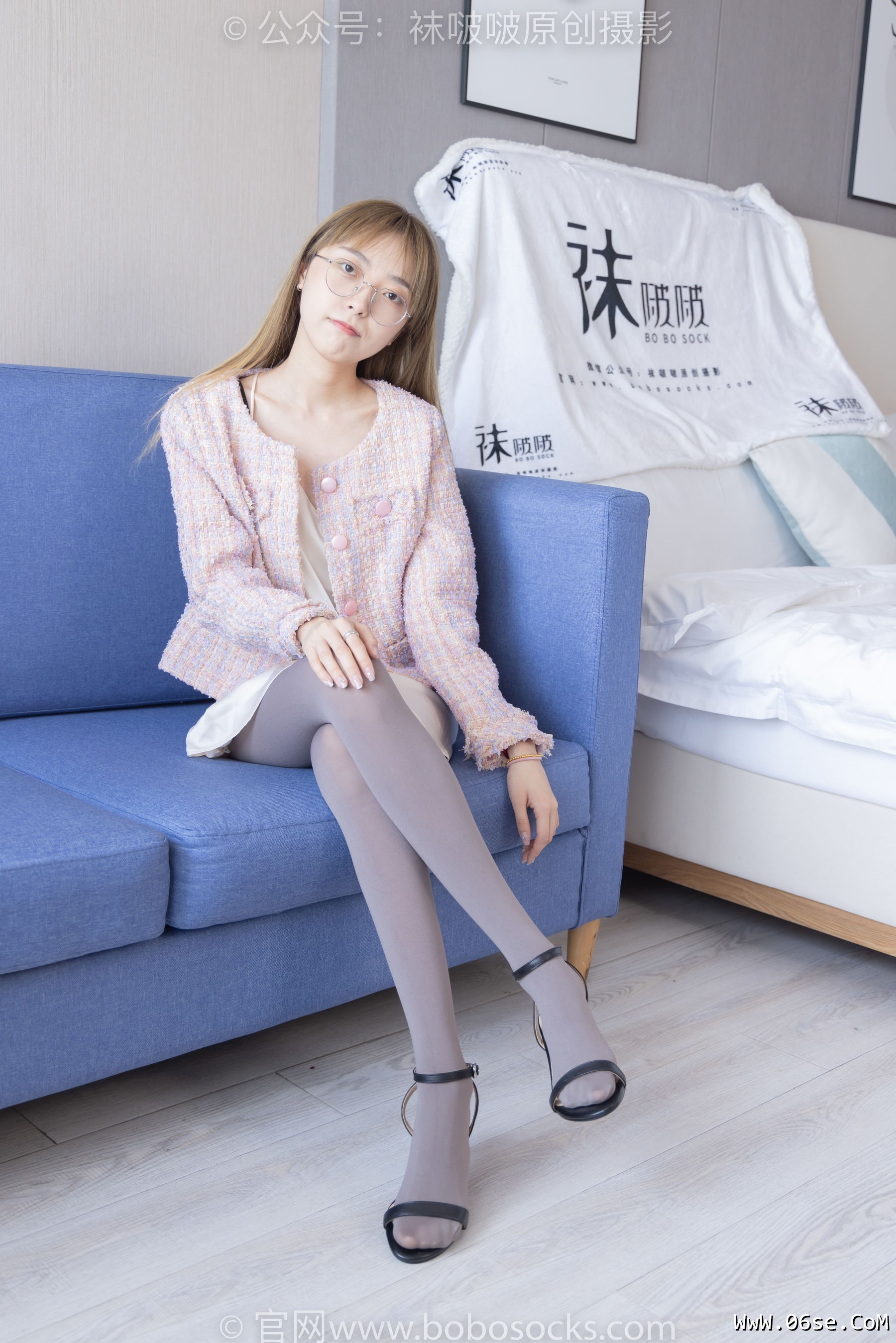 图片[111]-BoBoSocks袜啵啵 No.225 稚予-两双高跟鞋、厚灰丝[150P]-六色网