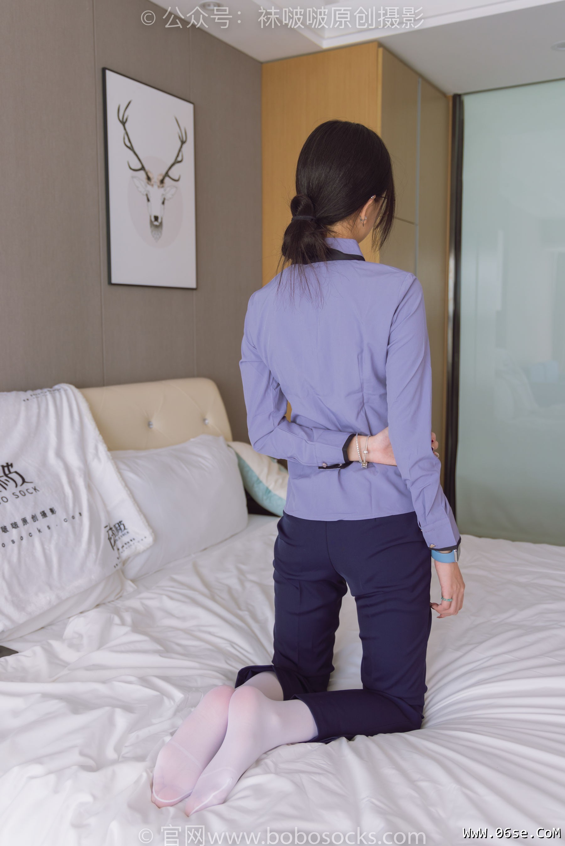 图片[105]-BoBoSocks袜啵啵 No.178 小甜豆-高跟鞋、厚白丝、ol风裤里丝[140P]-六色网