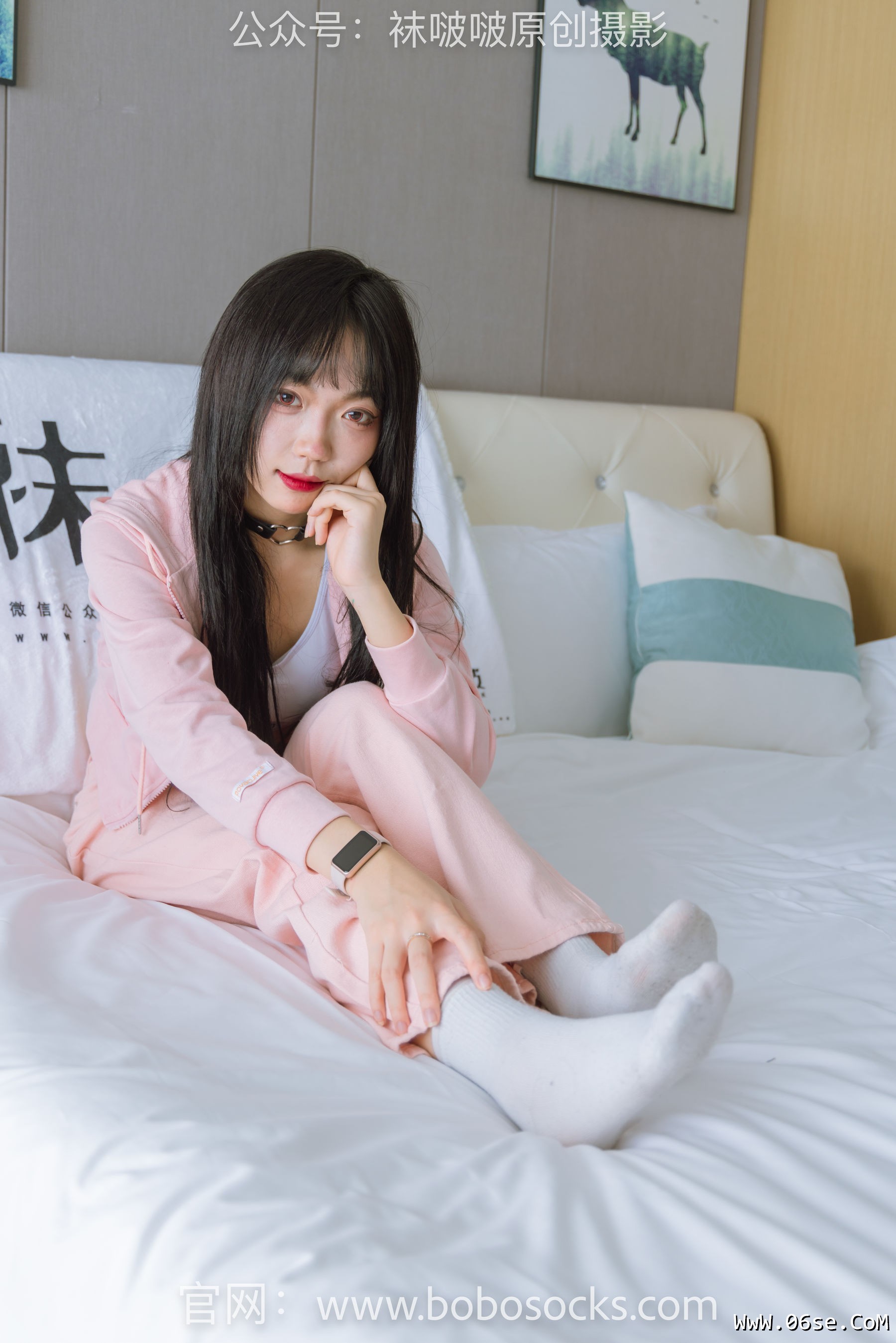 图片[122]-BoBoSocks袜啵啵 No.141 周周-运动鞋、白棉袜、裸足[140P]-六色网