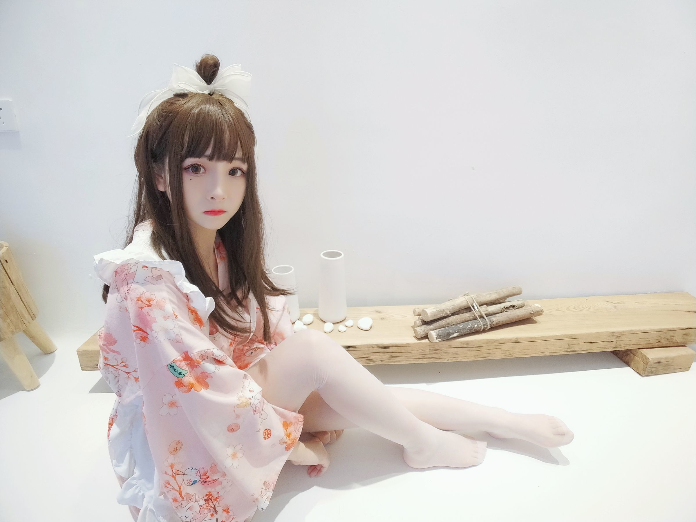 图片[10]-二次元美女古川kagura 浴衣女仆[13P]-六色网
