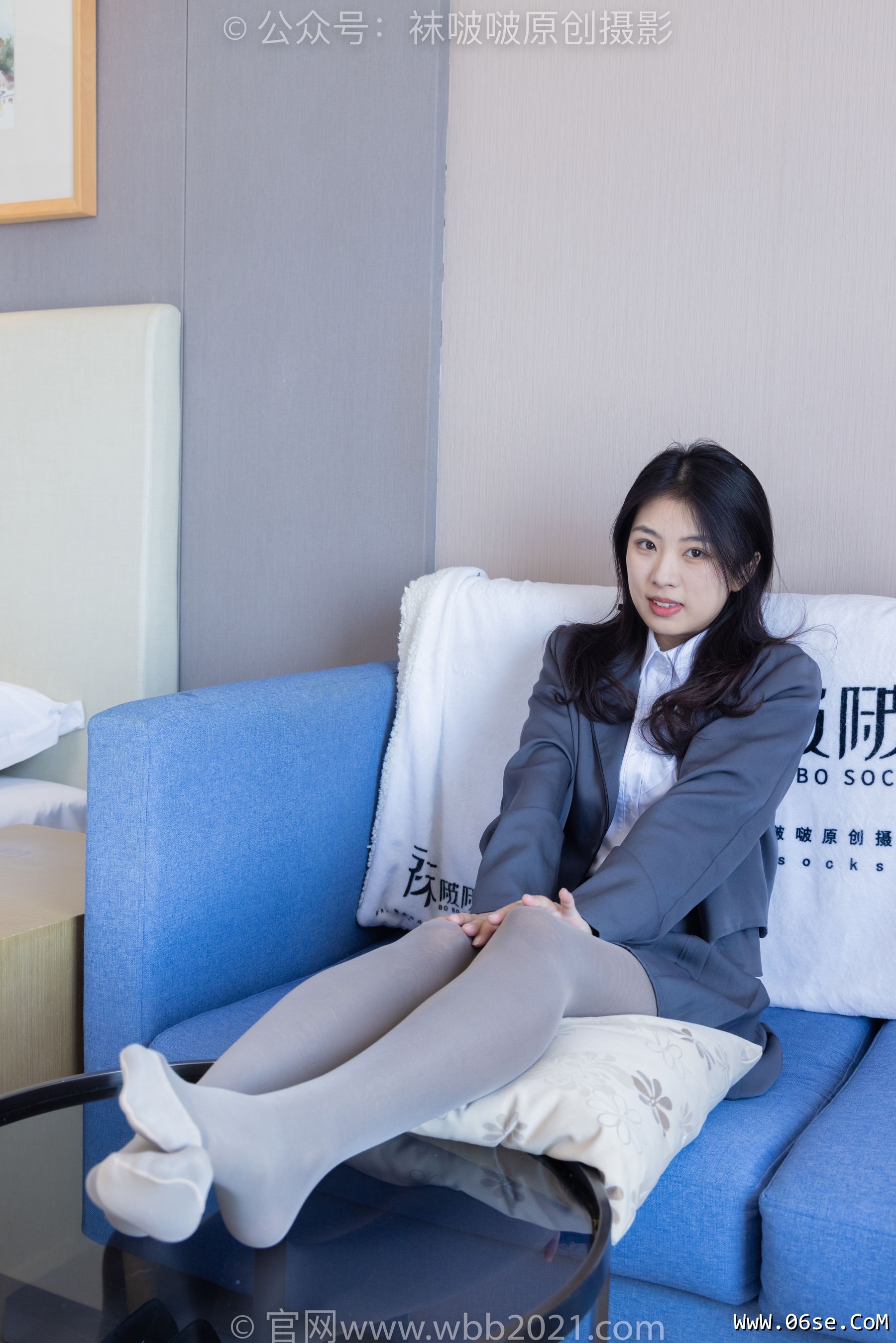 图片[144]-BoBoSocks袜啵啵 No.312 奶油 -高跟鞋、黑丝打底、肉丝[160P]-六色网