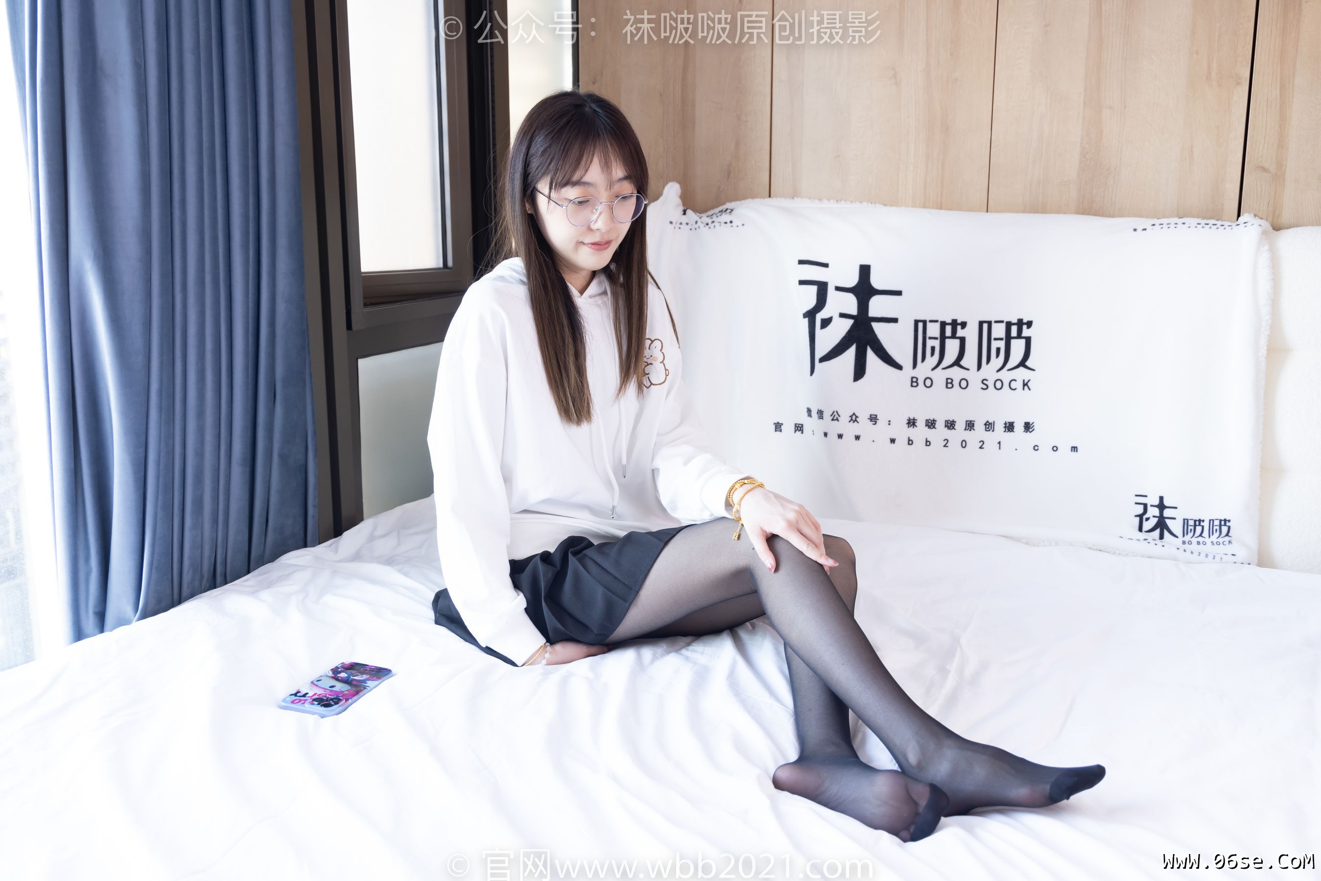 图片[138]-BoBoSocks袜啵啵 No.407 稚予 -板鞋、黑丝[140P]-六色网