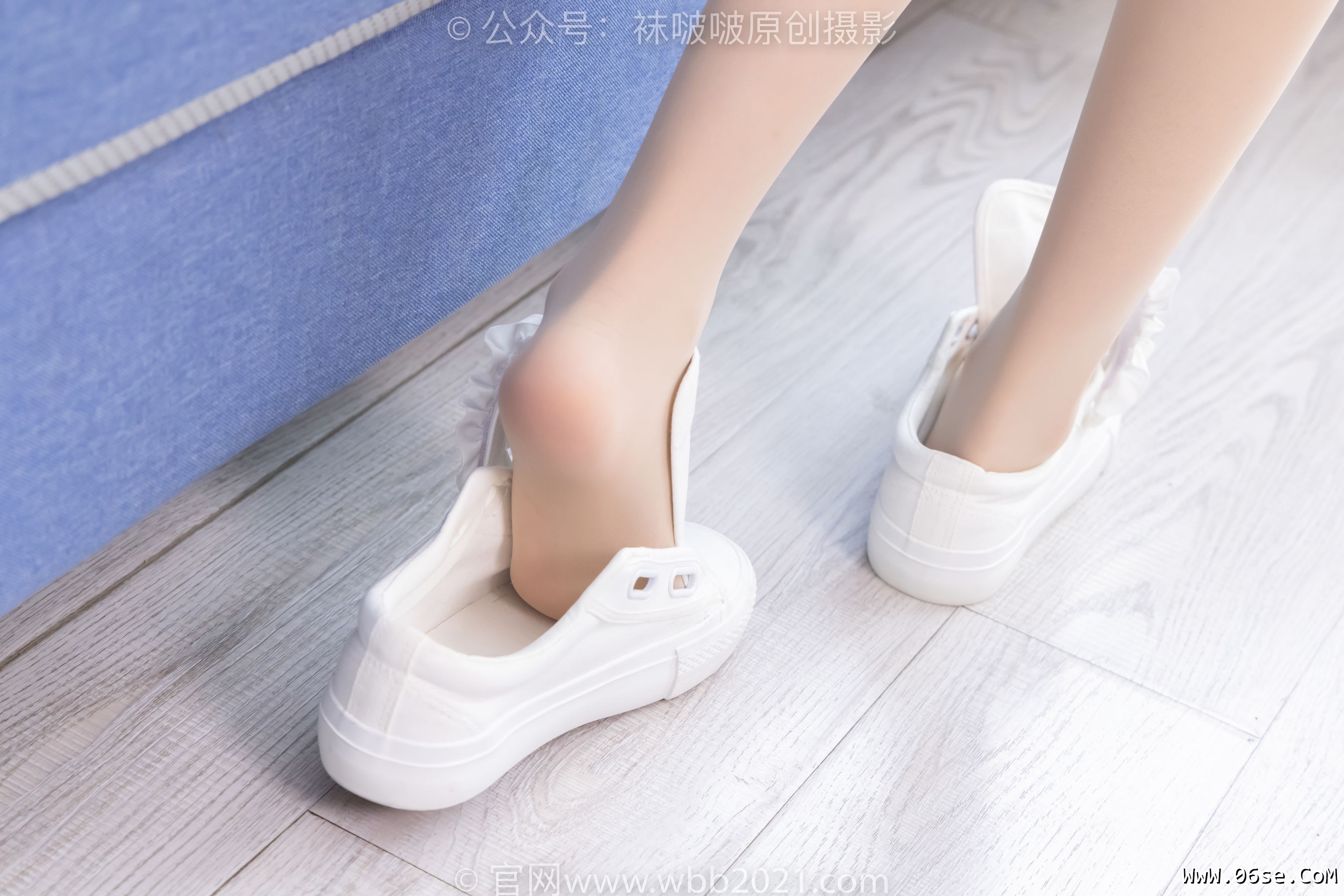 图片[50]-BoBoSocks袜啵啵 No.435 稚予 -板鞋、运动鞋、白丝、肉丝[150P]-六色网