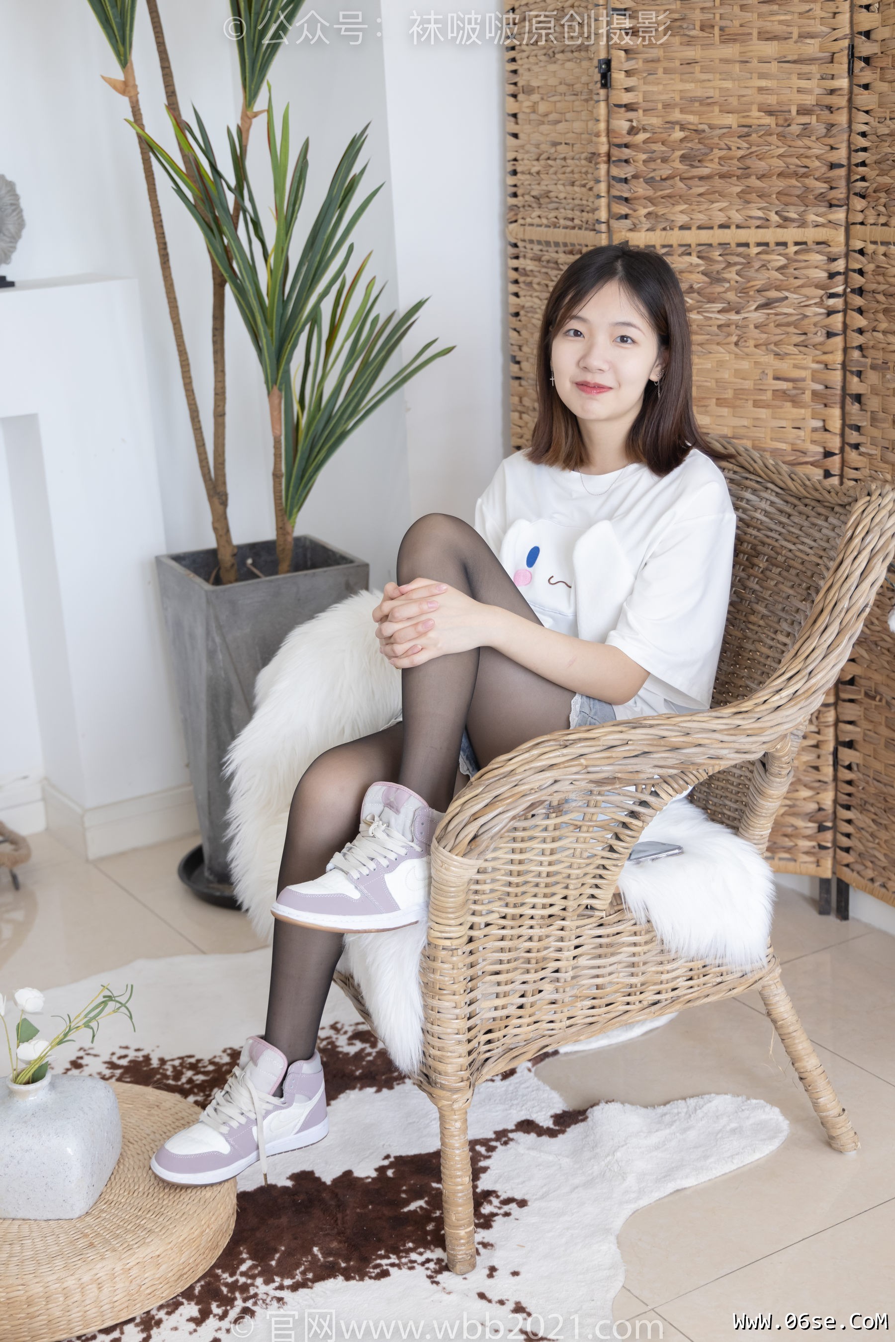 图片[80]-BoBoSocks袜啵啵 No.233 小甜豆-板鞋、黑丝[142P]-六色网