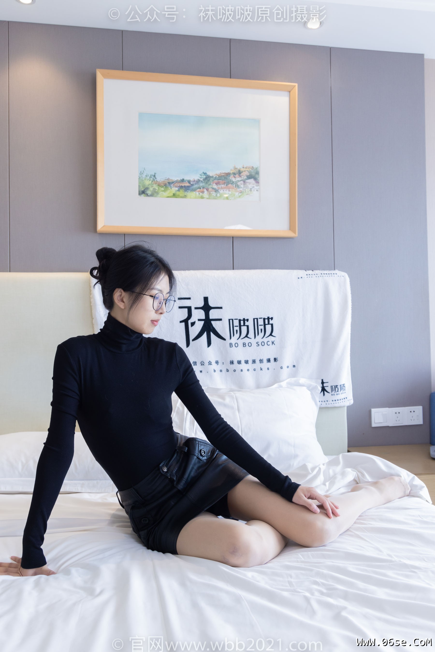图片[122]-BoBoSocks袜啵啵 No.342 奶油 -平底鞋、肉丝、老头乐挠脚心剧情[140P]-六色网