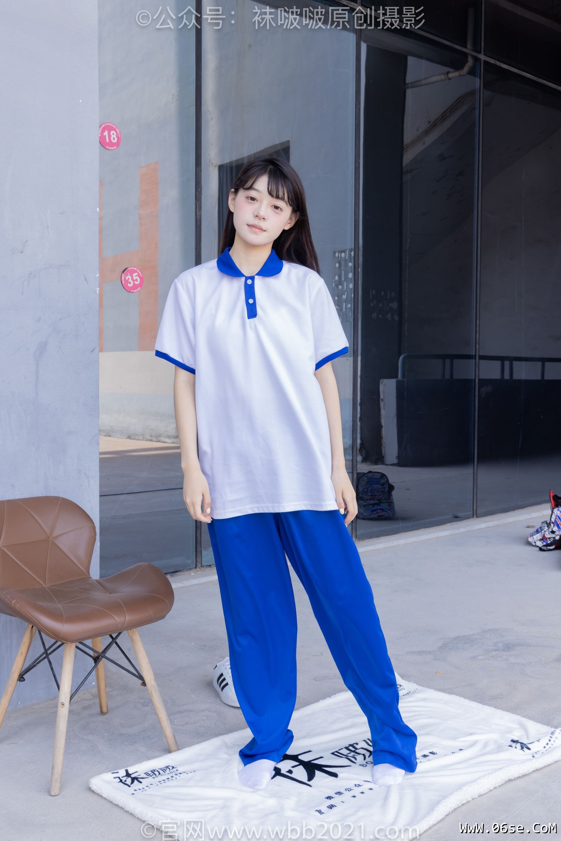 图片[138]-BoBoSocks袜啵啵 No.393 糯米 -板鞋、白棉袜、裸足、校服[150P]-六色网