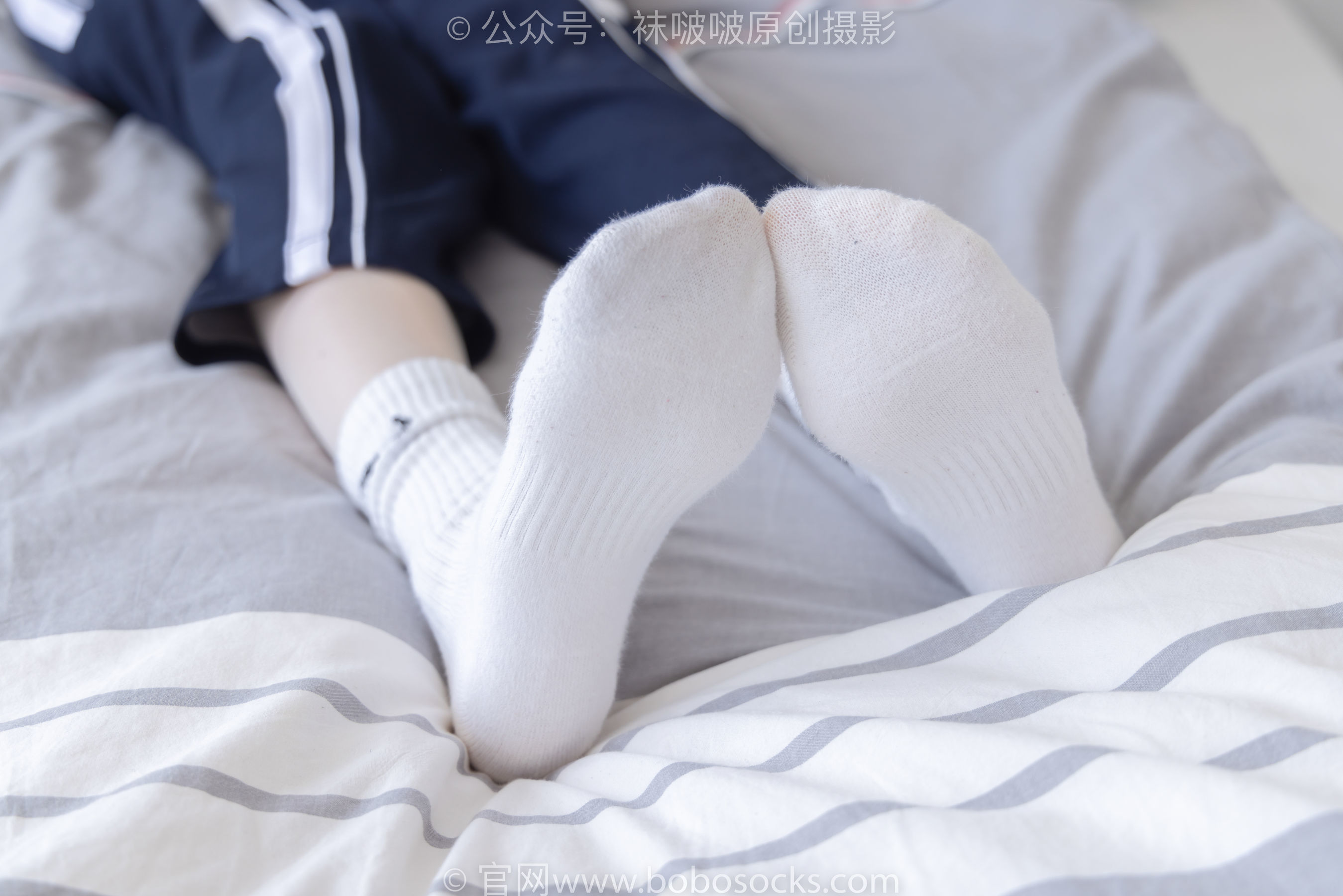 图片[83]-BoBoSocks袜啵啵 No.207 稚予 -aj板鞋、白棉袜、油亮白丝、校服裤里丝[140P]-六色网