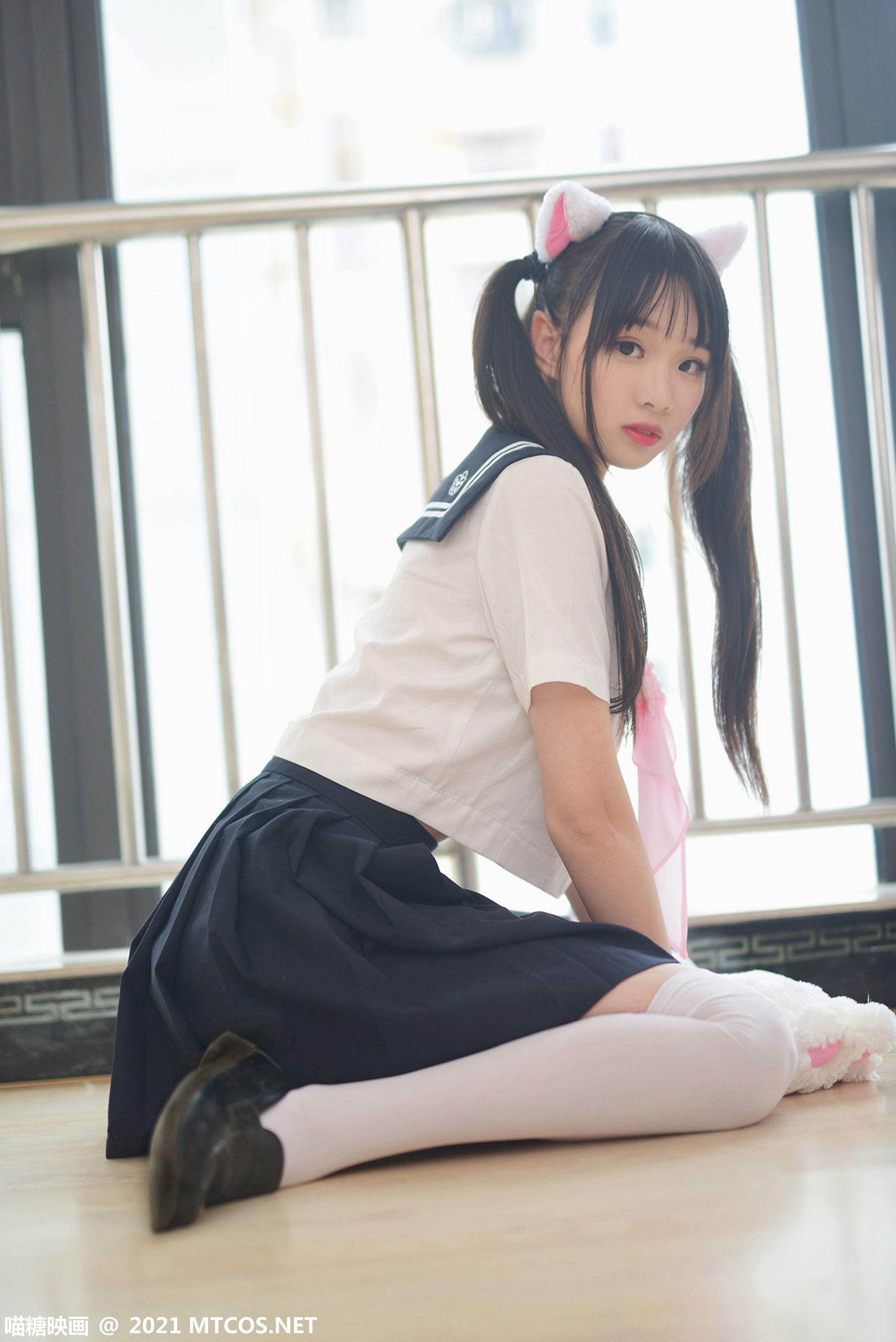 喵糖映画 VOL.402 JK学妹 [47P]-六色网