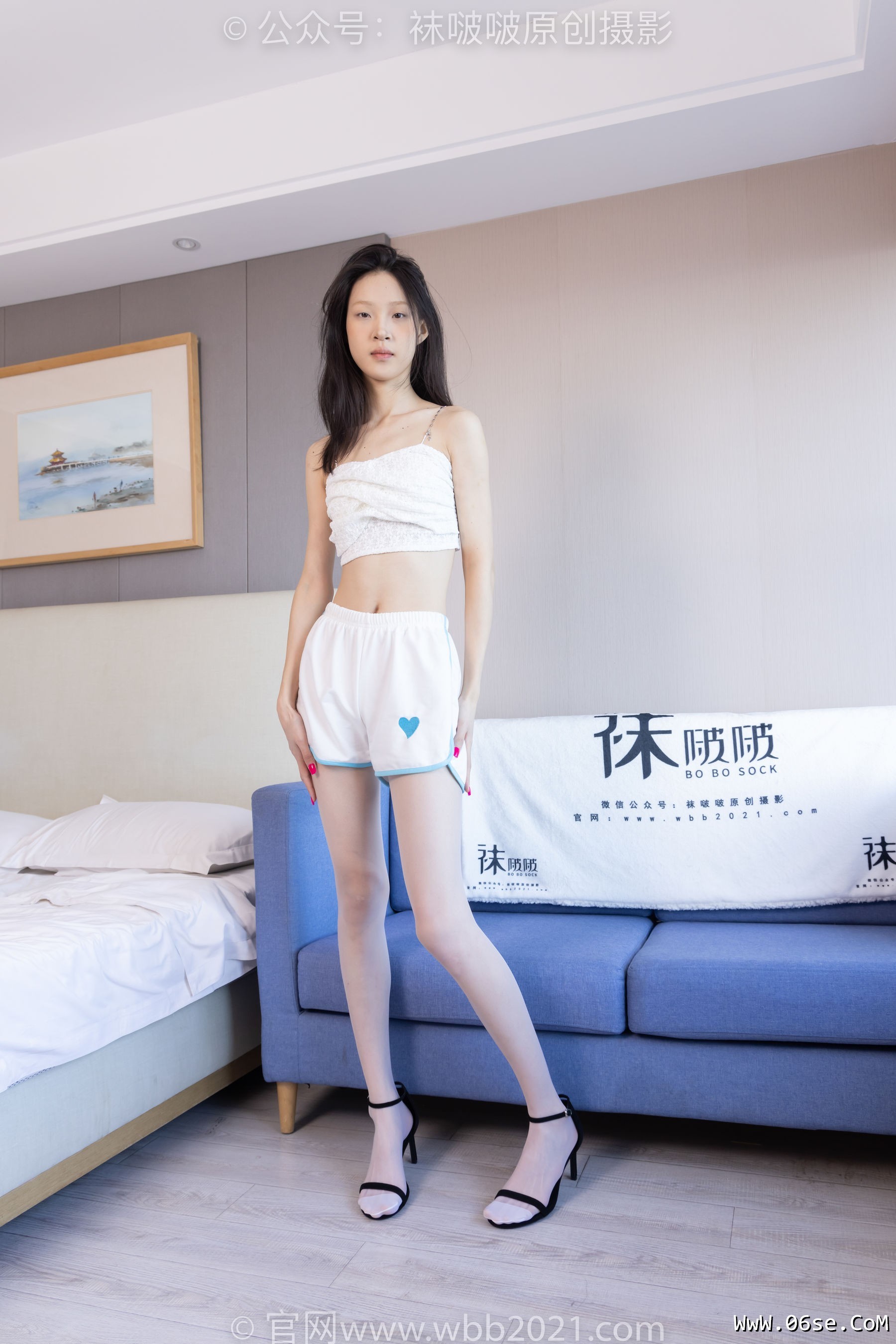 图片[101]-BoBoSocks袜啵啵 No.360 雪糕 -高跟鞋、白丝、灰丝[155P]-六色网