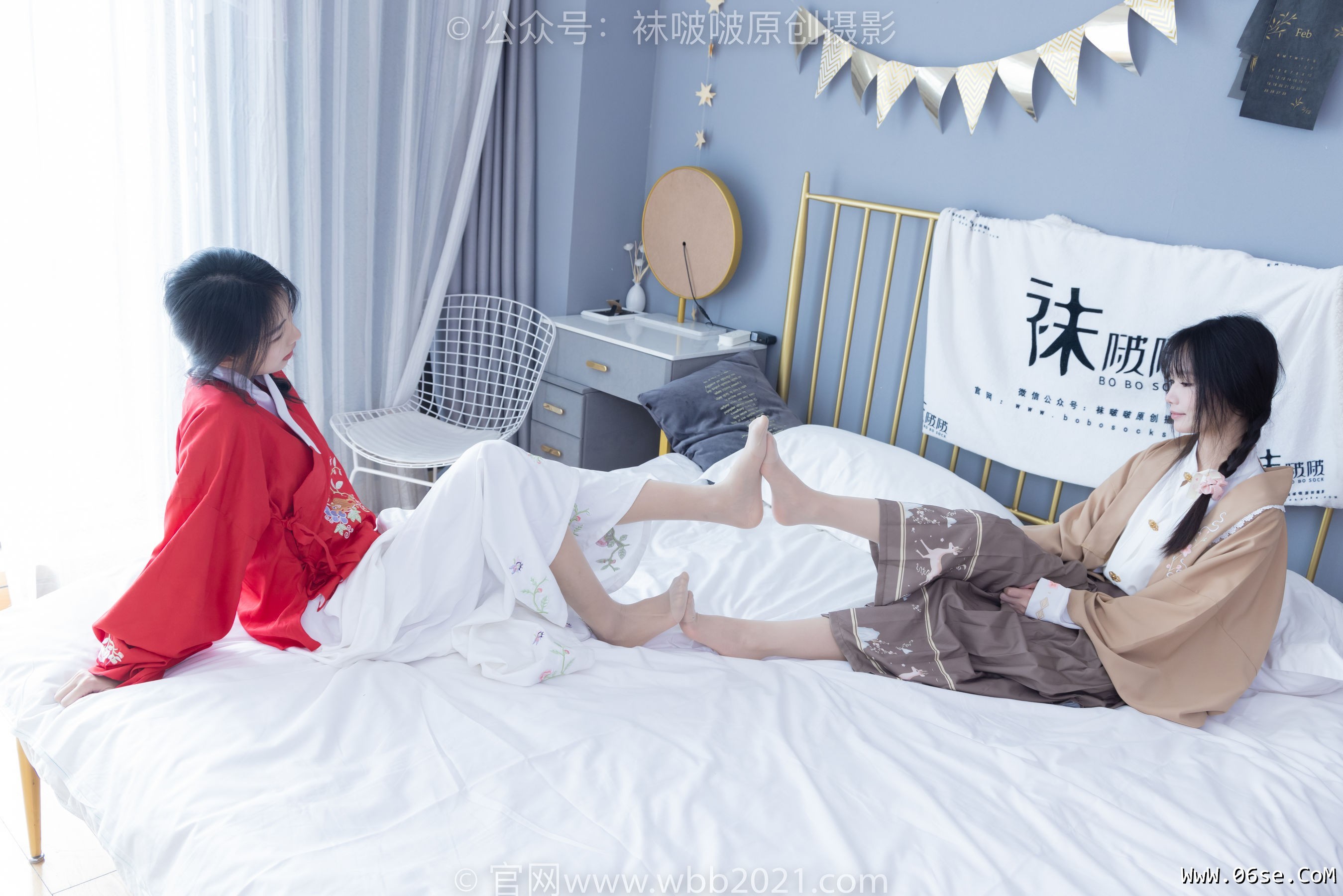 图片[59]-BoBoSocks袜啵啵 No.400 奶油&甜甜圈 -两双高跟鞋、白棉袜、肉丝[158P]-六色网