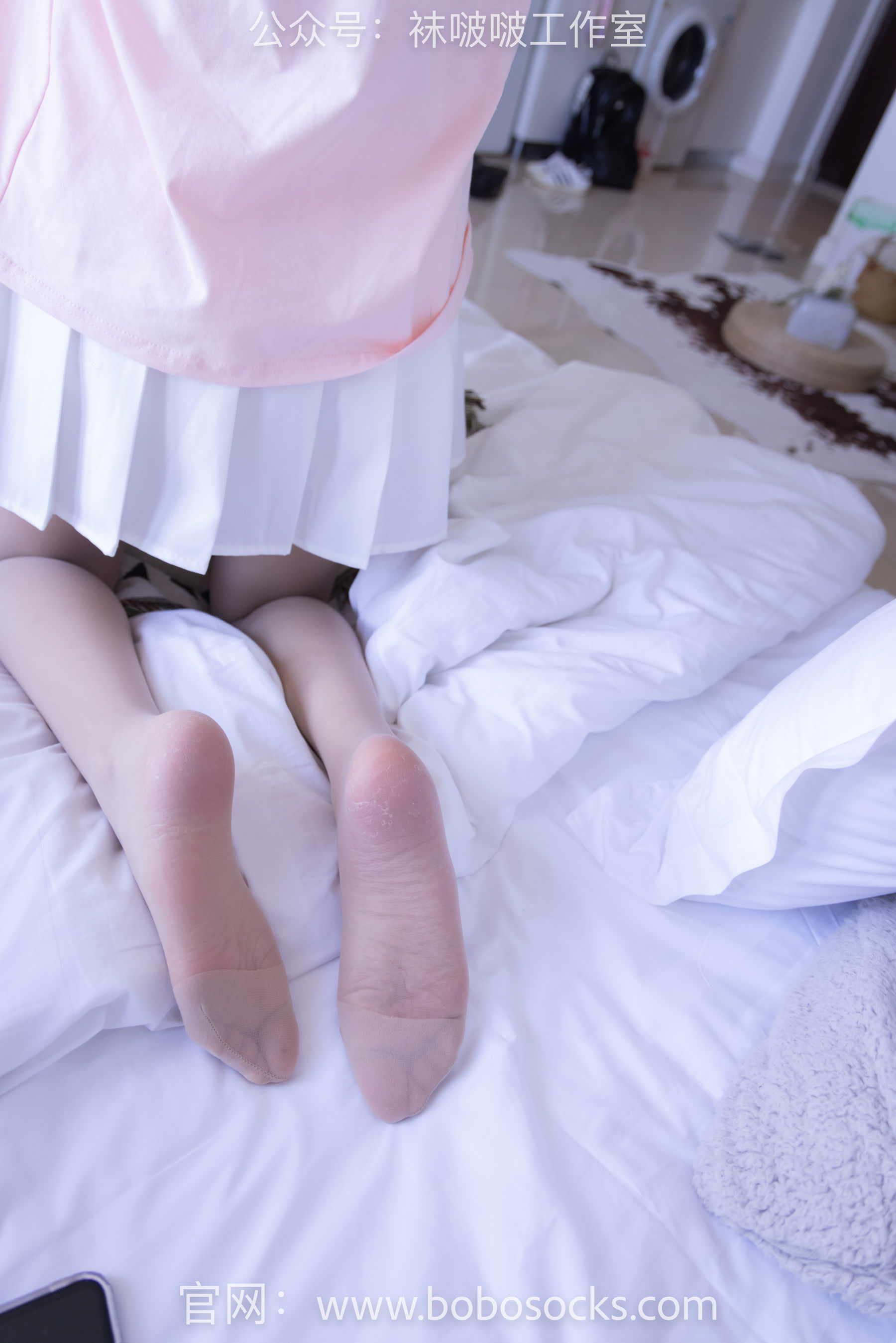 图片[89]-BoBoSocks袜啵啵 No.100 小甜豆与稚予-板鞋、肉丝、脚对脚互动剧情[132P]-六色网