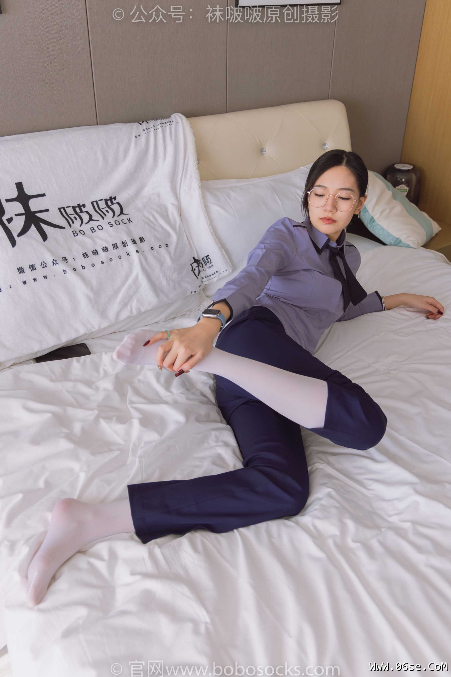 图片[137]-BoBoSocks袜啵啵 No.178 小甜豆-高跟鞋、厚白丝、ol风裤里丝[140P]-六色网