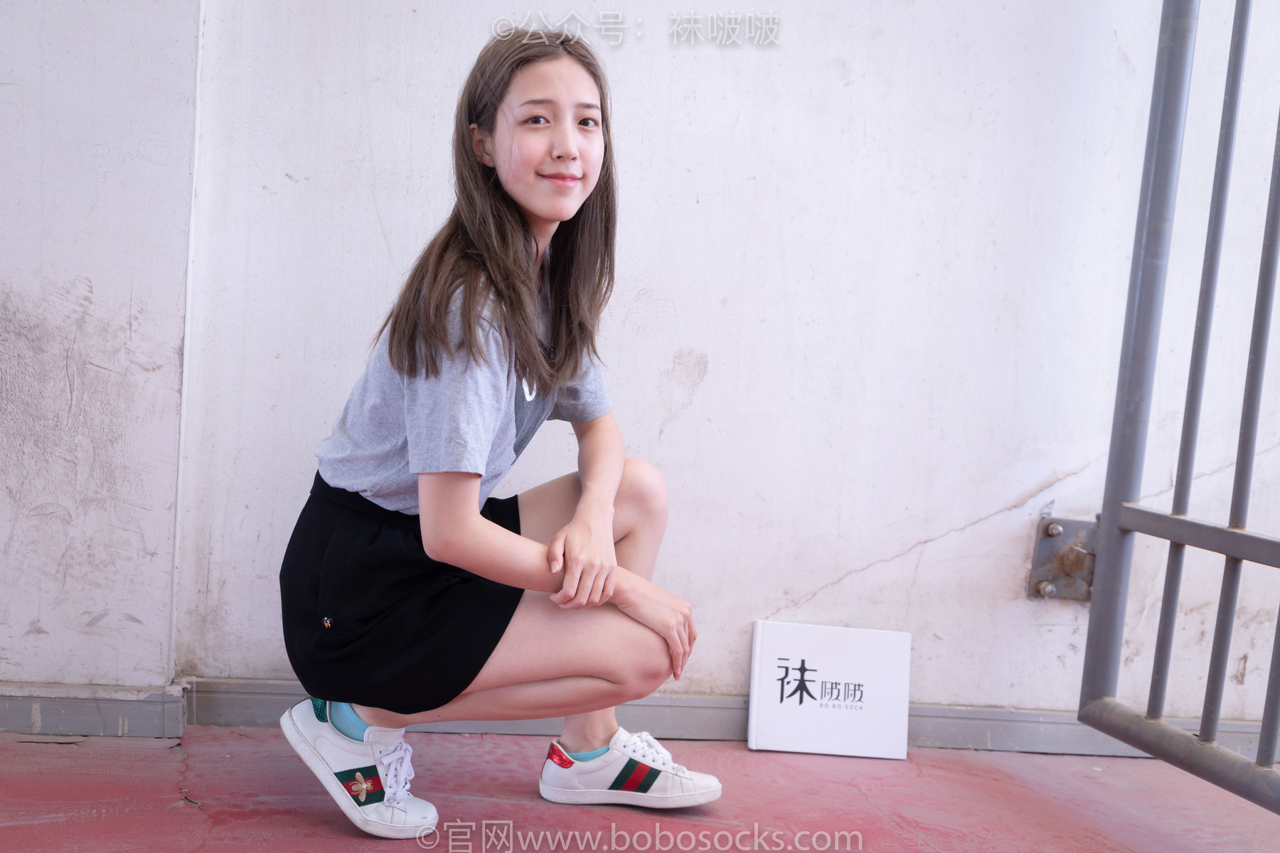 图片[14]-BoBoSocks袜啵啵 积分限定作品006 泡芙-板鞋、天蓝色短棉袜、裸足[138P]-六色网