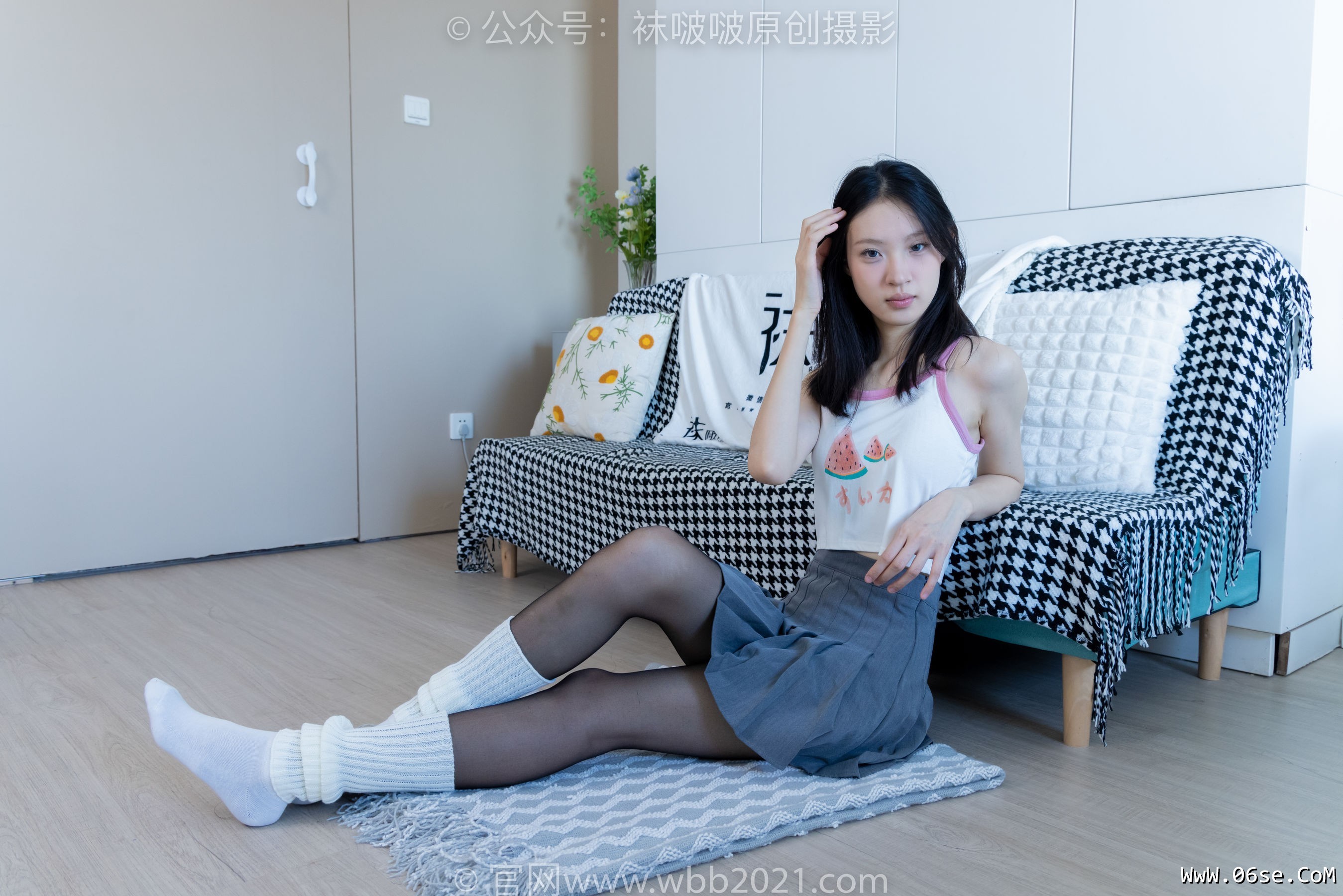 图片[89]-BoBoSocks袜啵啵 No.333 雪糕 -板鞋、白棉袜、黑丝、堆堆袜套[140P]-六色网