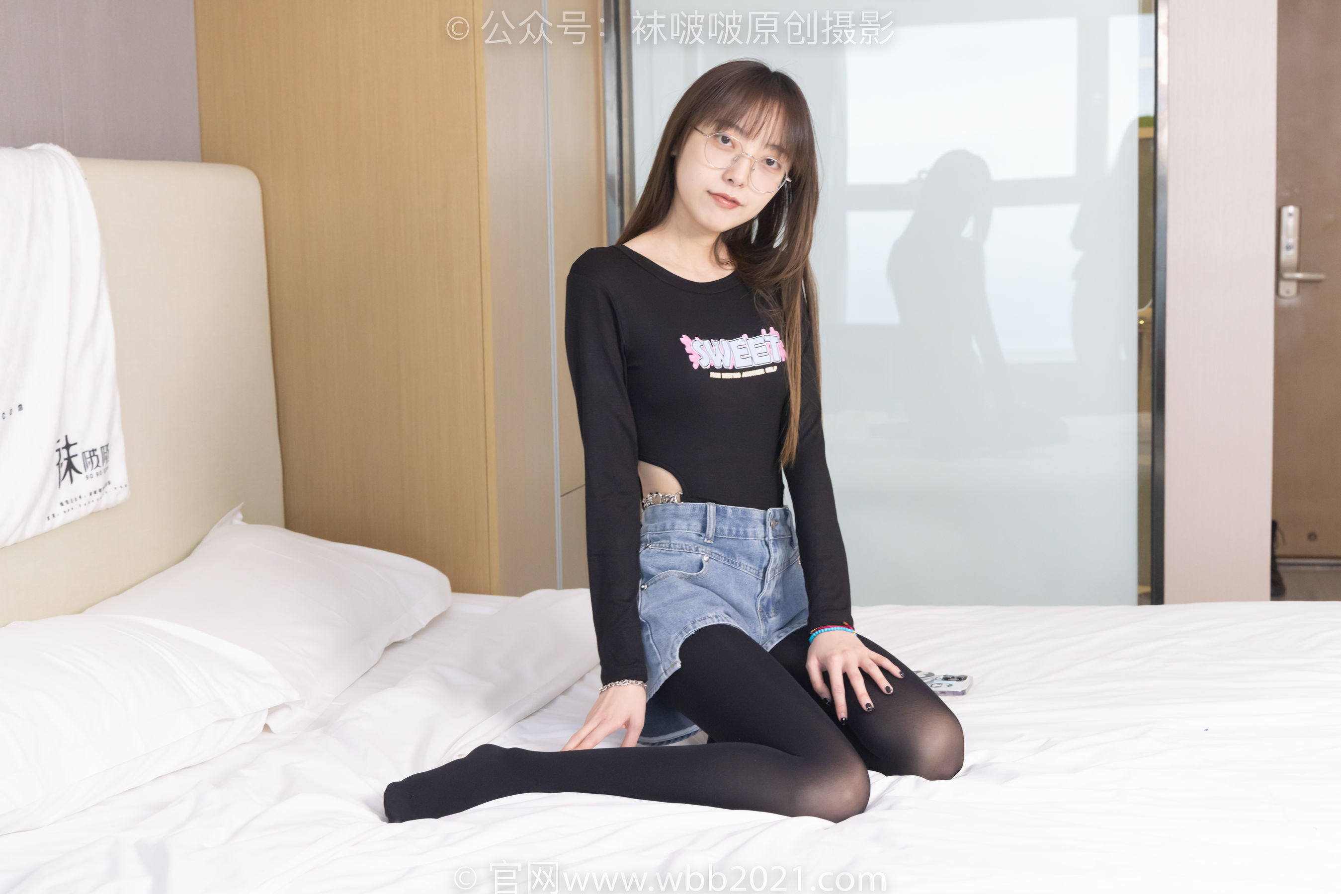图片[114]-BoBoSocks袜啵啵 No.321 稚予 -高跟鞋、厚黑丝[150P]-六色网