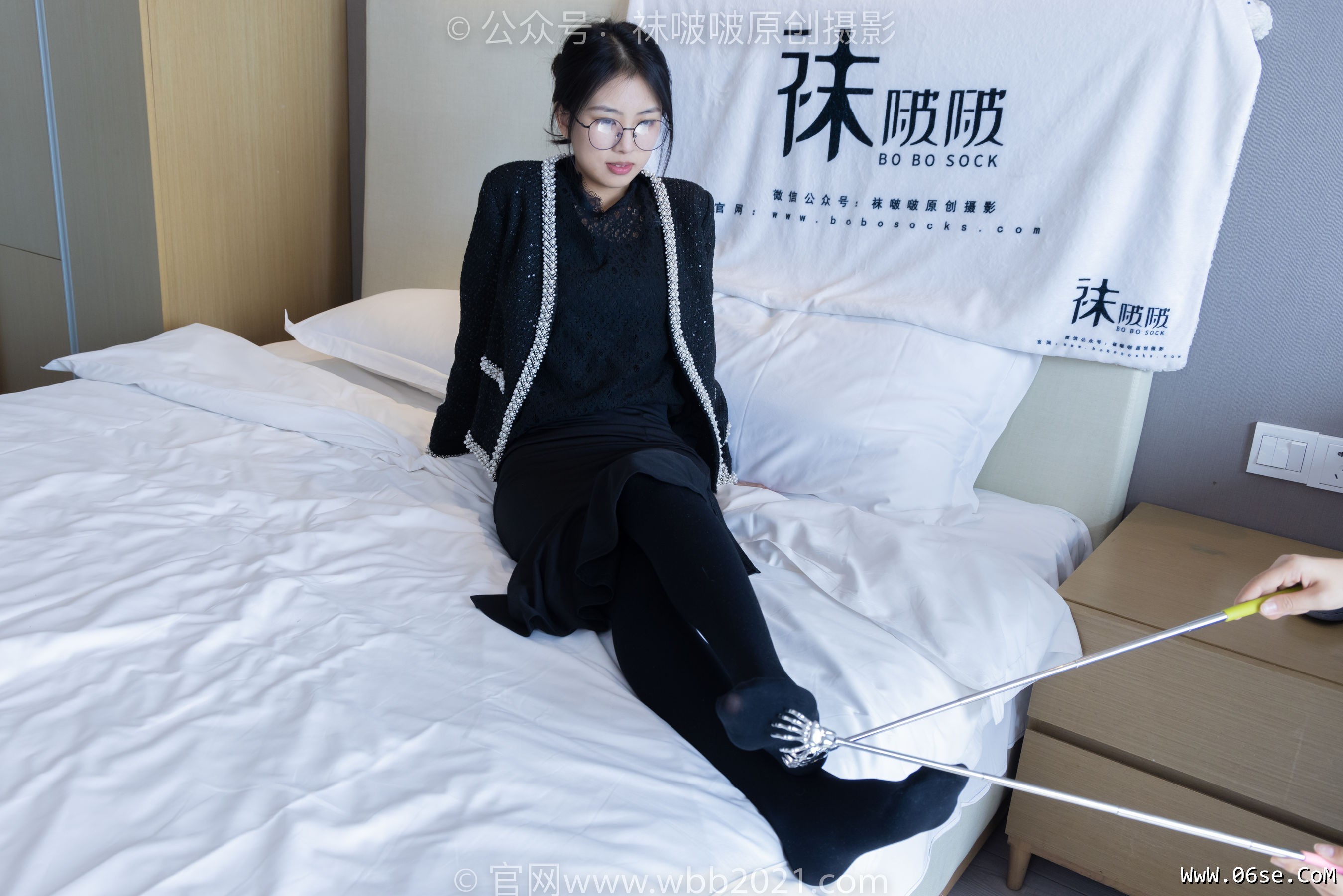图片[97]-BoBoSocks袜啵啵 No.378 奶油 -短靴、运动鞋、厚黑丝、厚灰丝[190P]-六色网