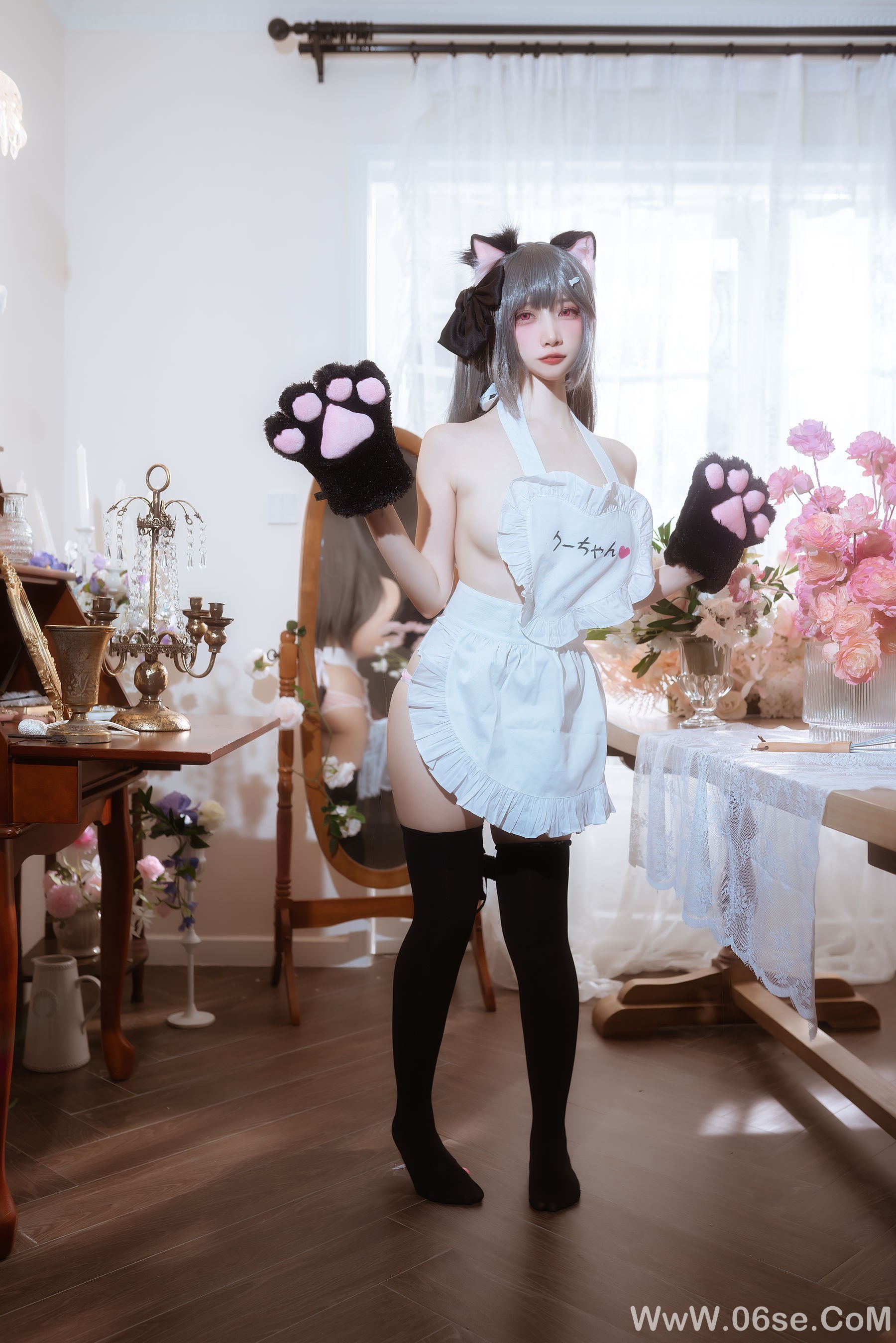 图片[39]-人气Coser二佐Nisa – 碧蓝水星纪念围裙[41P]-六色网