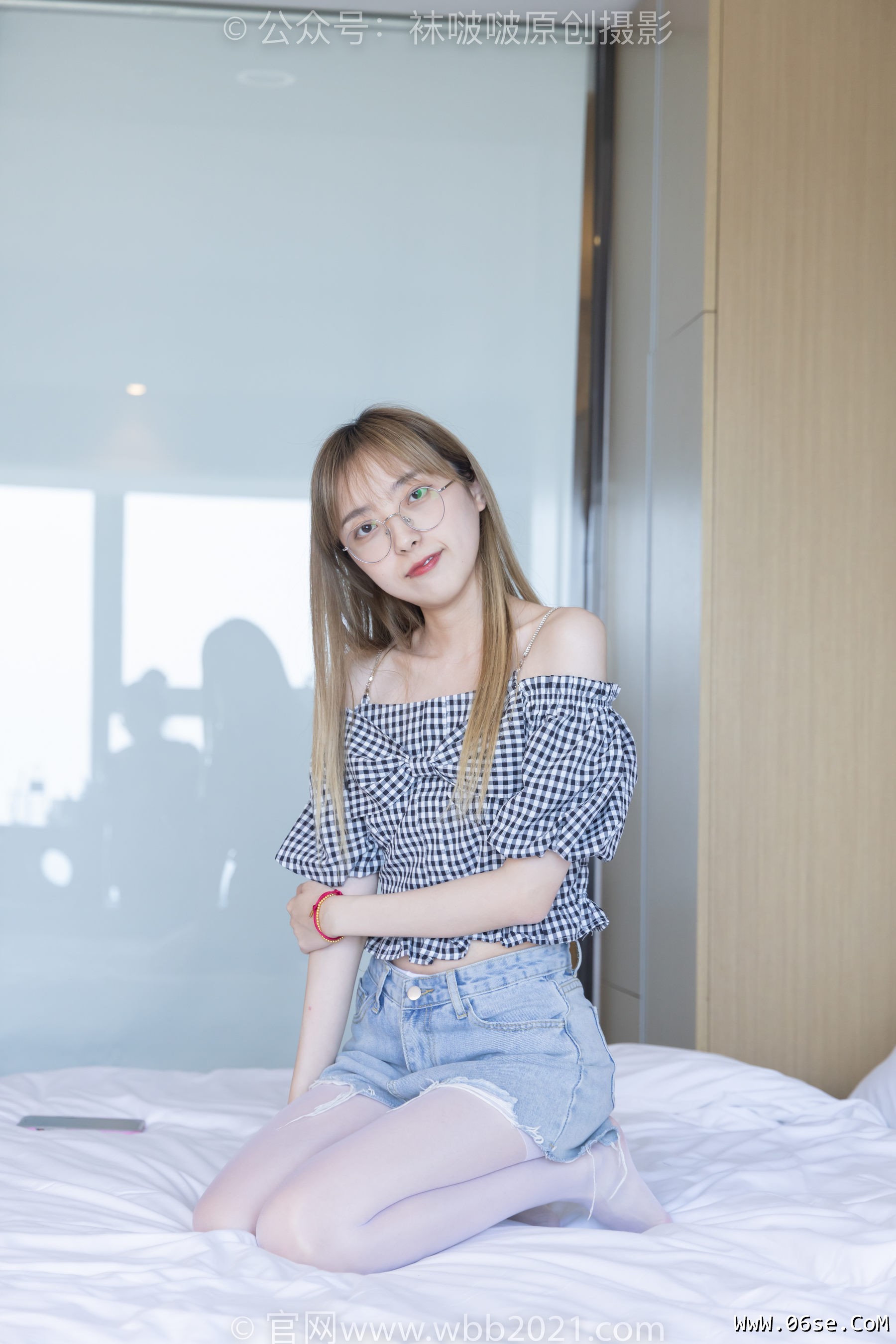 图片[125]-BoBoSocks袜啵啵 No.234 稚予-板鞋、白丝[150P]-六色网