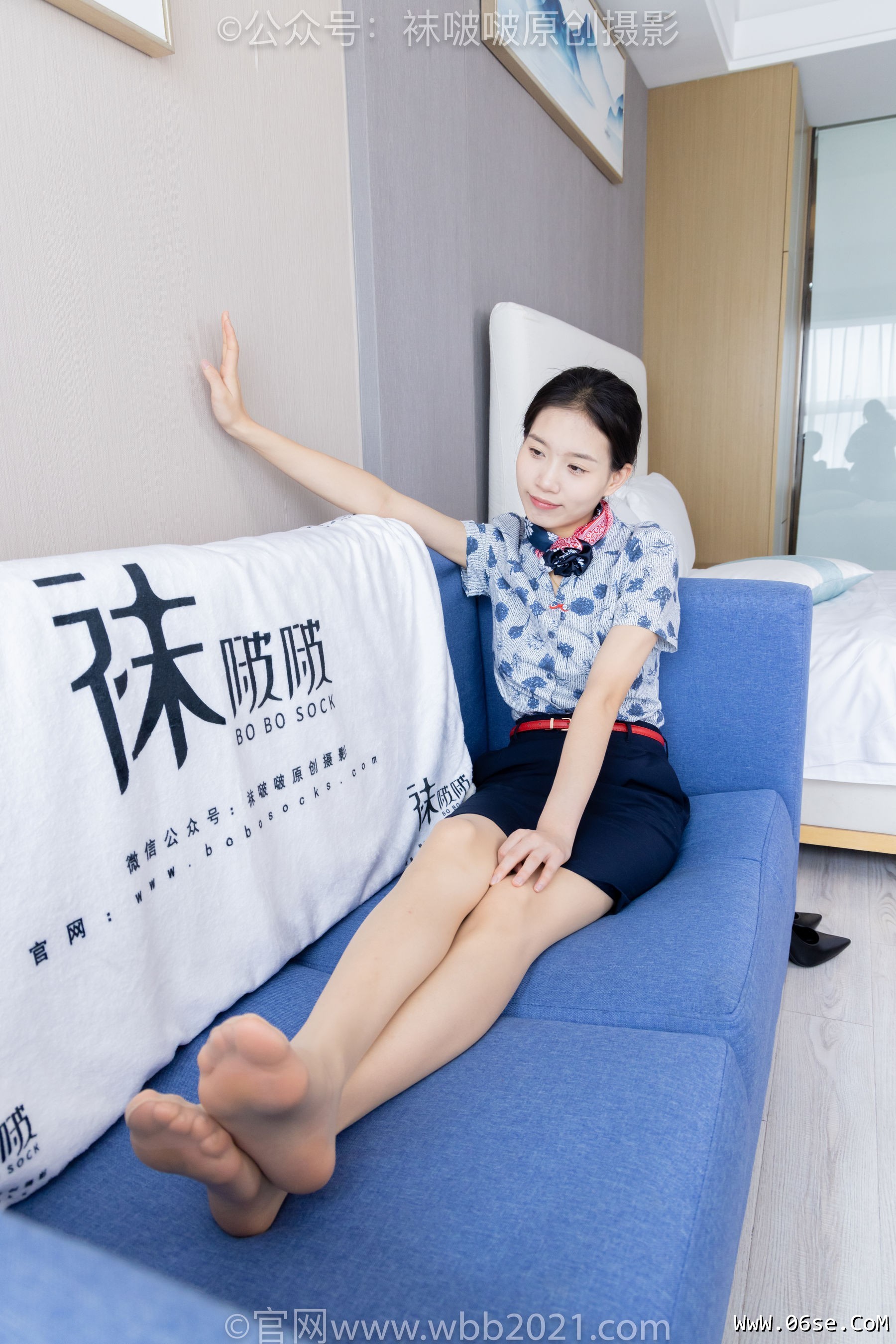 图片[101]-BoBoSocks袜啵啵 No.334 芝士 -东航制服、两双高跟鞋、薄肉丝、薄灰丝[141P]-六色网