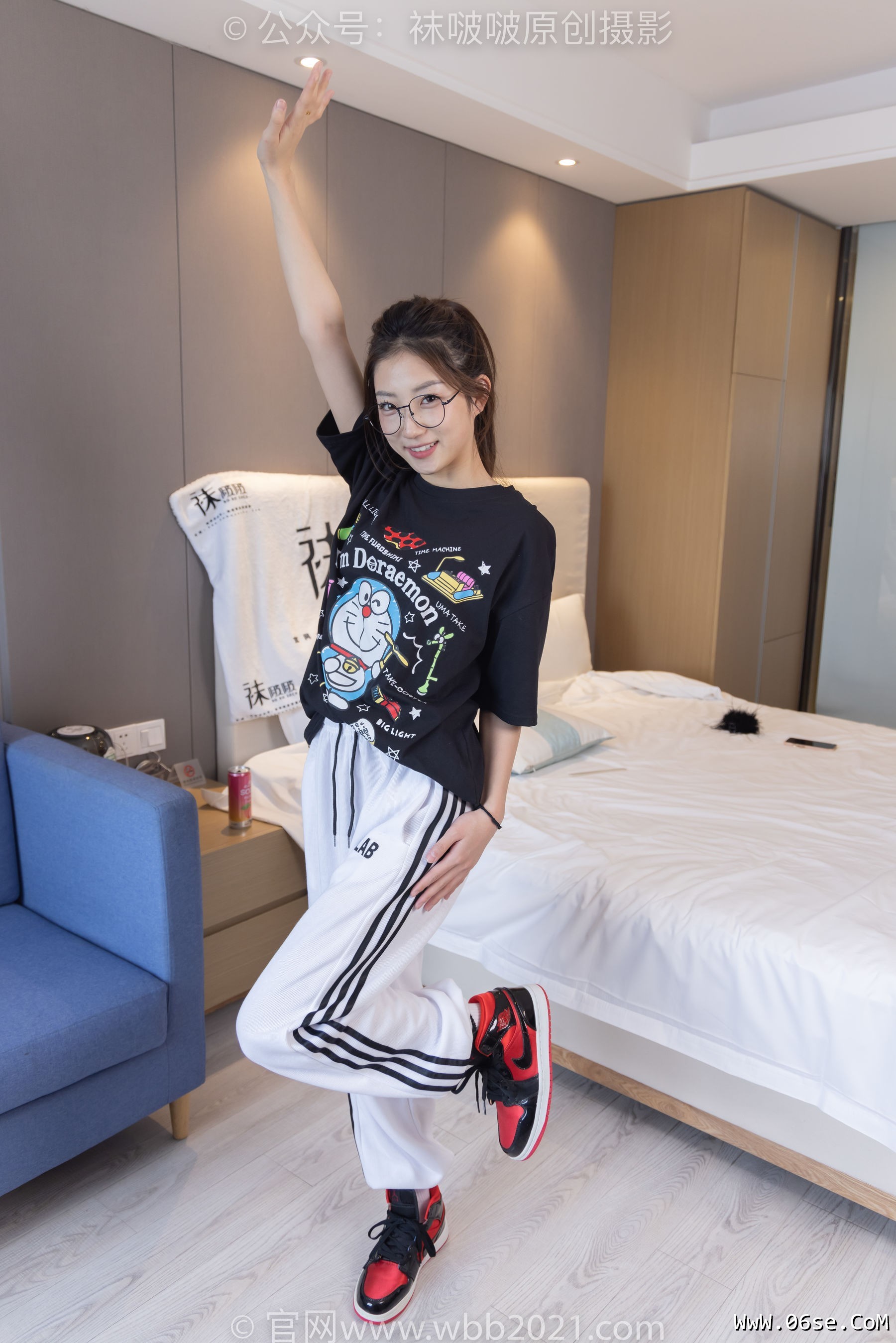 图片[56]-BoBoSocks袜啵啵 No.382 小沫 -板鞋、白棉袜[143P]-六色网
