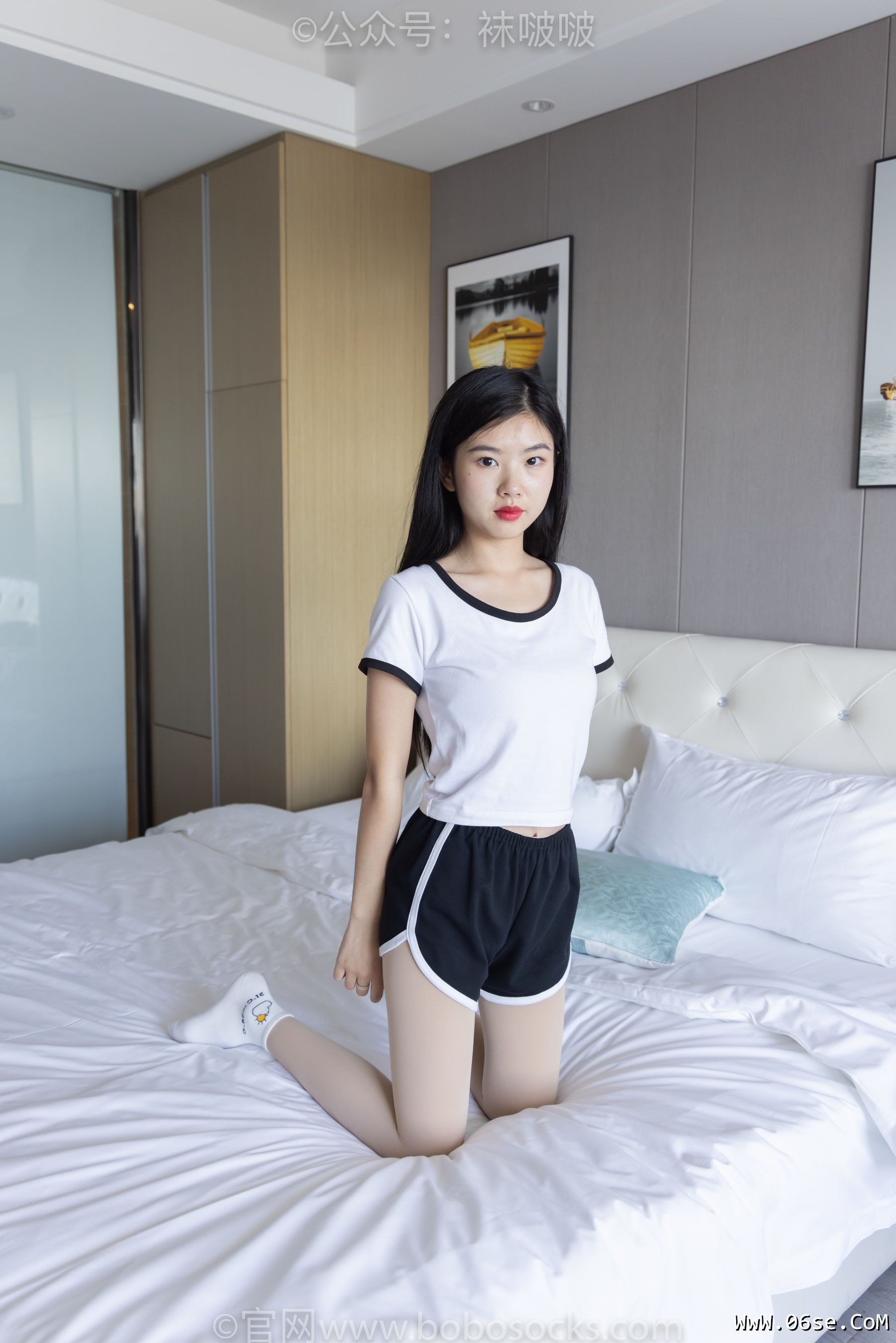 图片[61]-BoBoSocks袜啵啵 No.031 小奶熊-AJ板鞋、白棉袜、厚肉丝[148P]-六色网