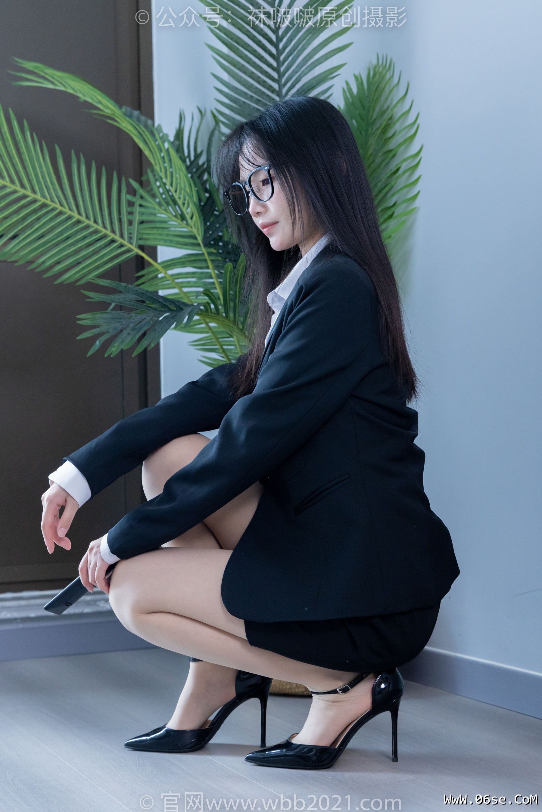 图片[102]-BoBoSocks袜啵啵 No.338 甜甜圈 -高跟鞋、肉丝、ol风[150P]-六色网