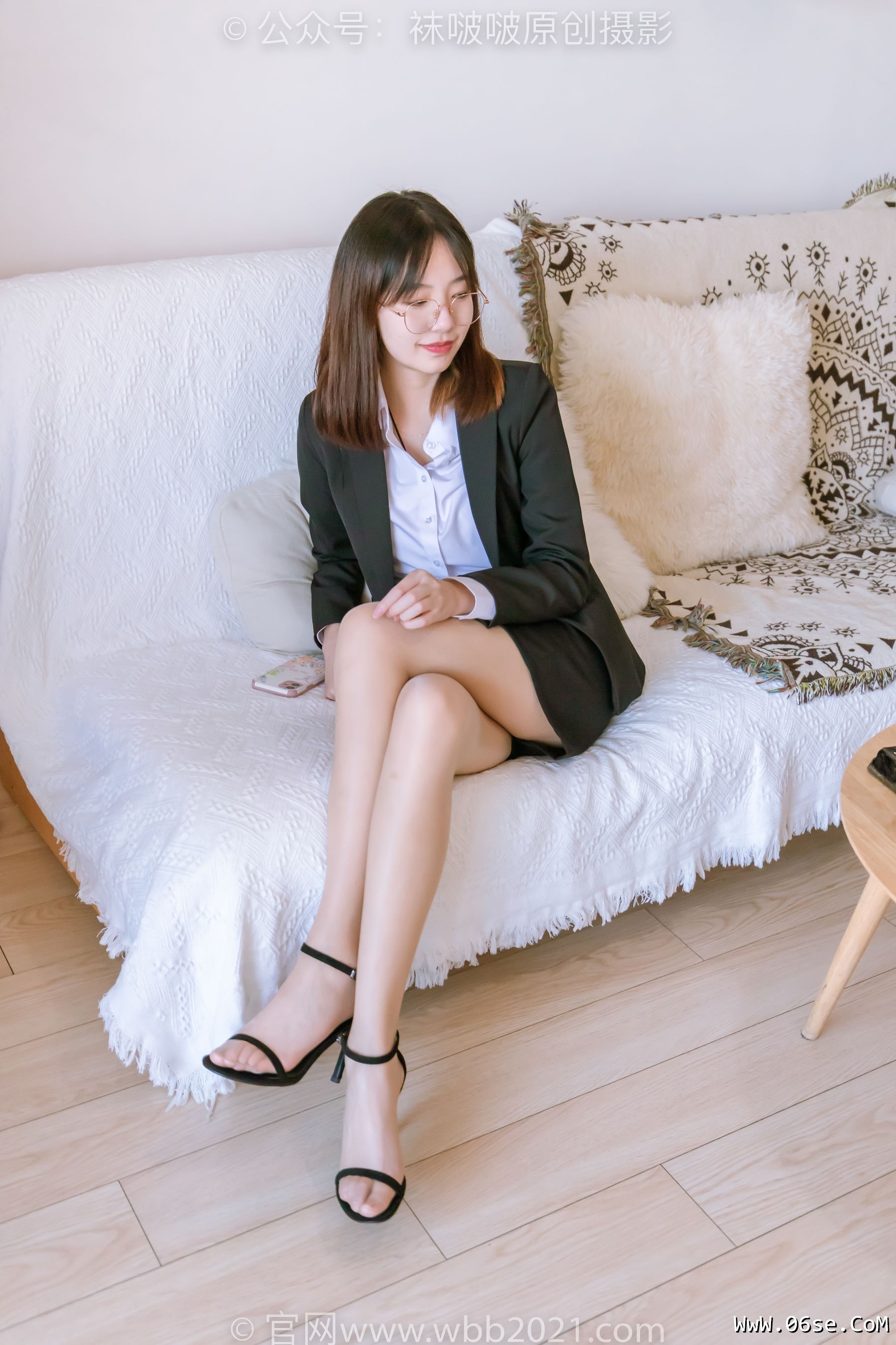 图片[45]-BoBoSocks袜啵啵 No.267 小甜豆 -高跟鞋、油亮肉丝、ol制服[129P]-六色网
