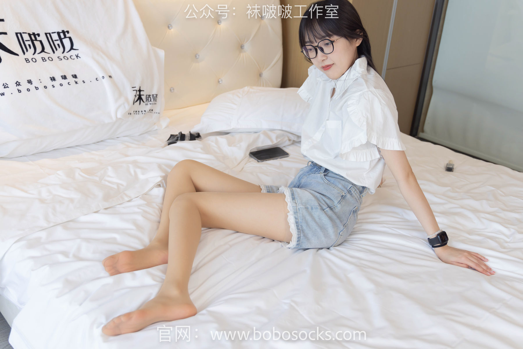 图片[116]-BoBoSocks袜啵啵 No.097 稚予-板鞋、玻璃丝短袜、肉丝[140P]-六色网