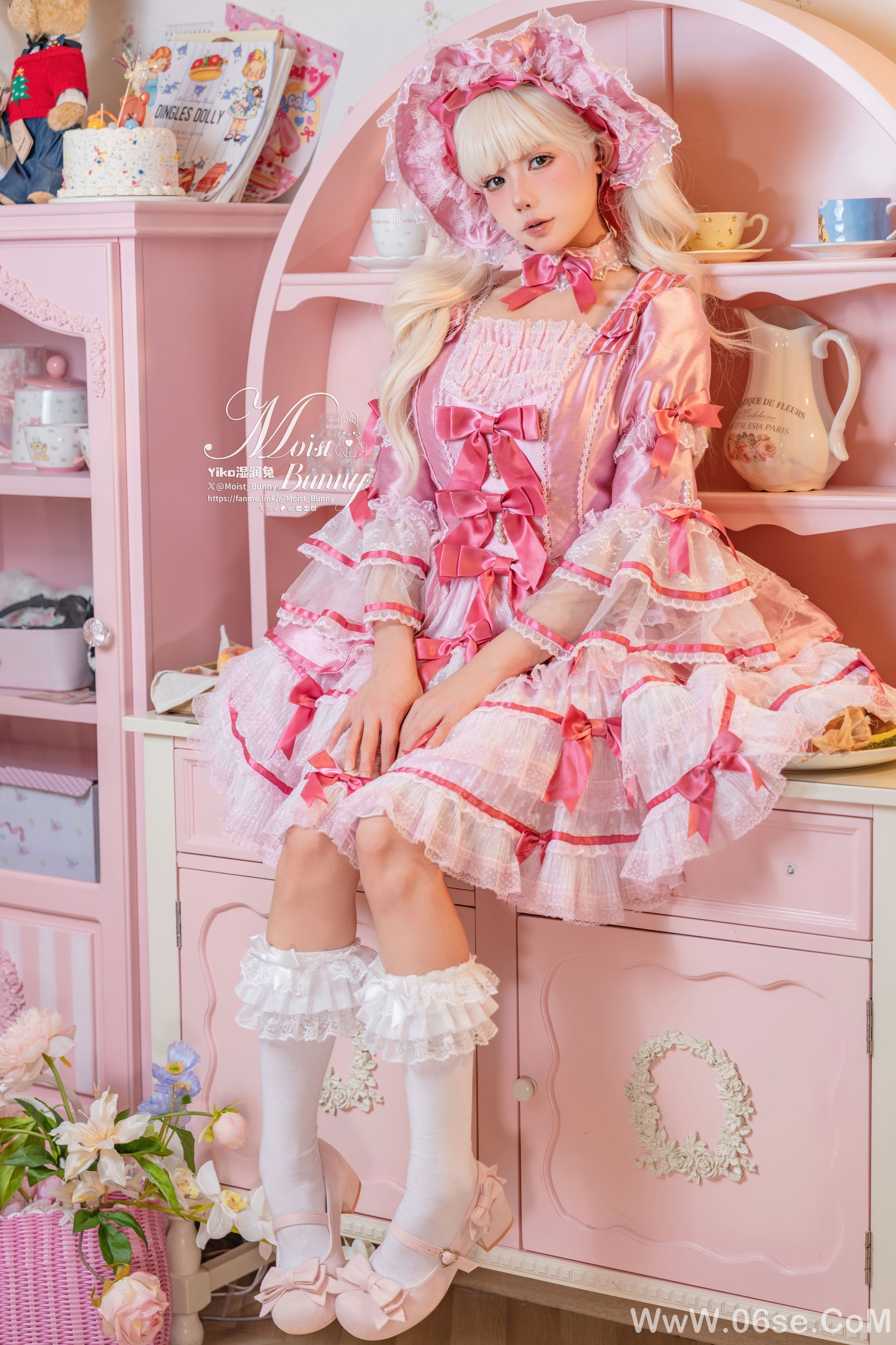 图片[26]-咬一口兔娘 – 丝绒粉黛[85P]-六色网