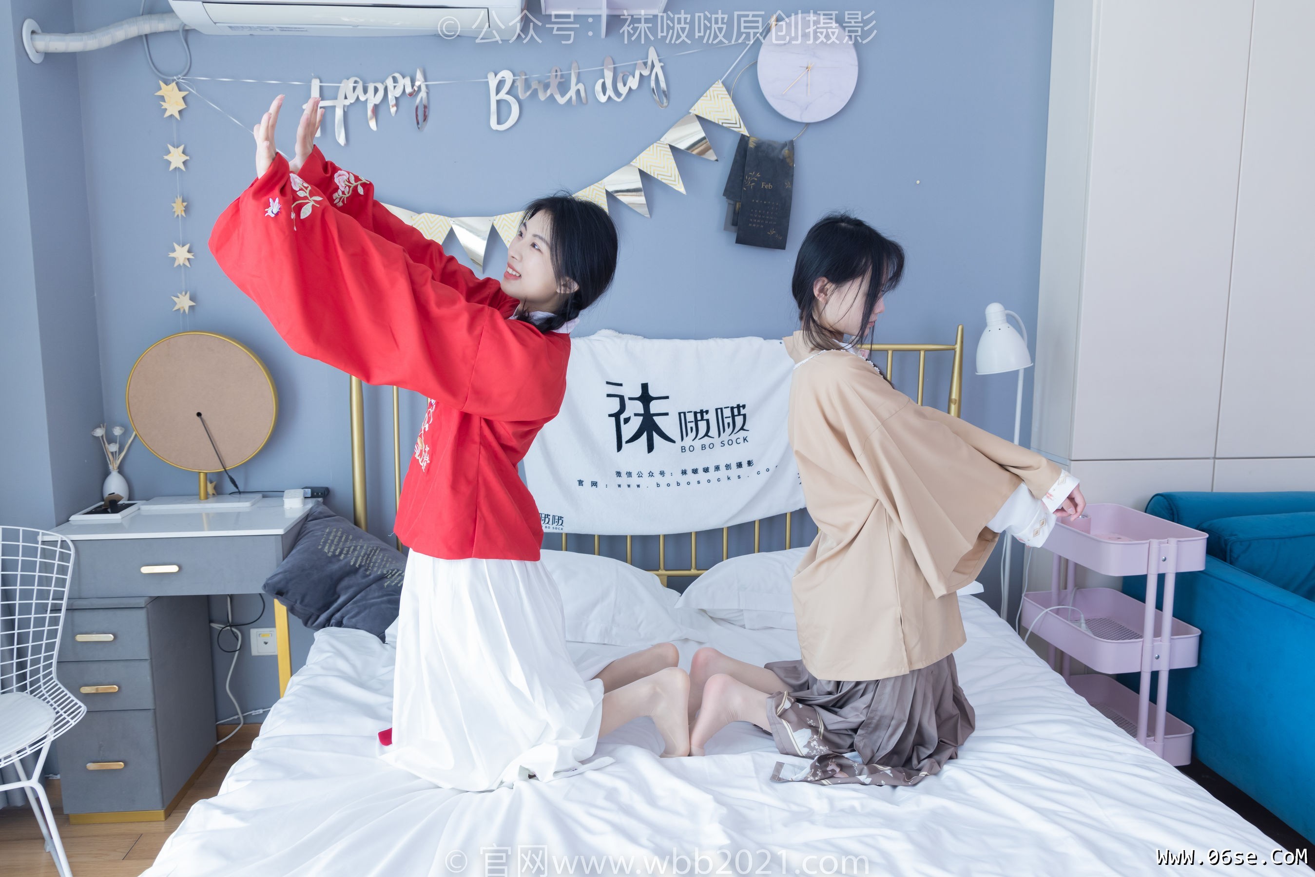 图片[33]-BoBoSocks袜啵啵 No.400 奶油&甜甜圈 -两双高跟鞋、白棉袜、肉丝[158P]-六色网