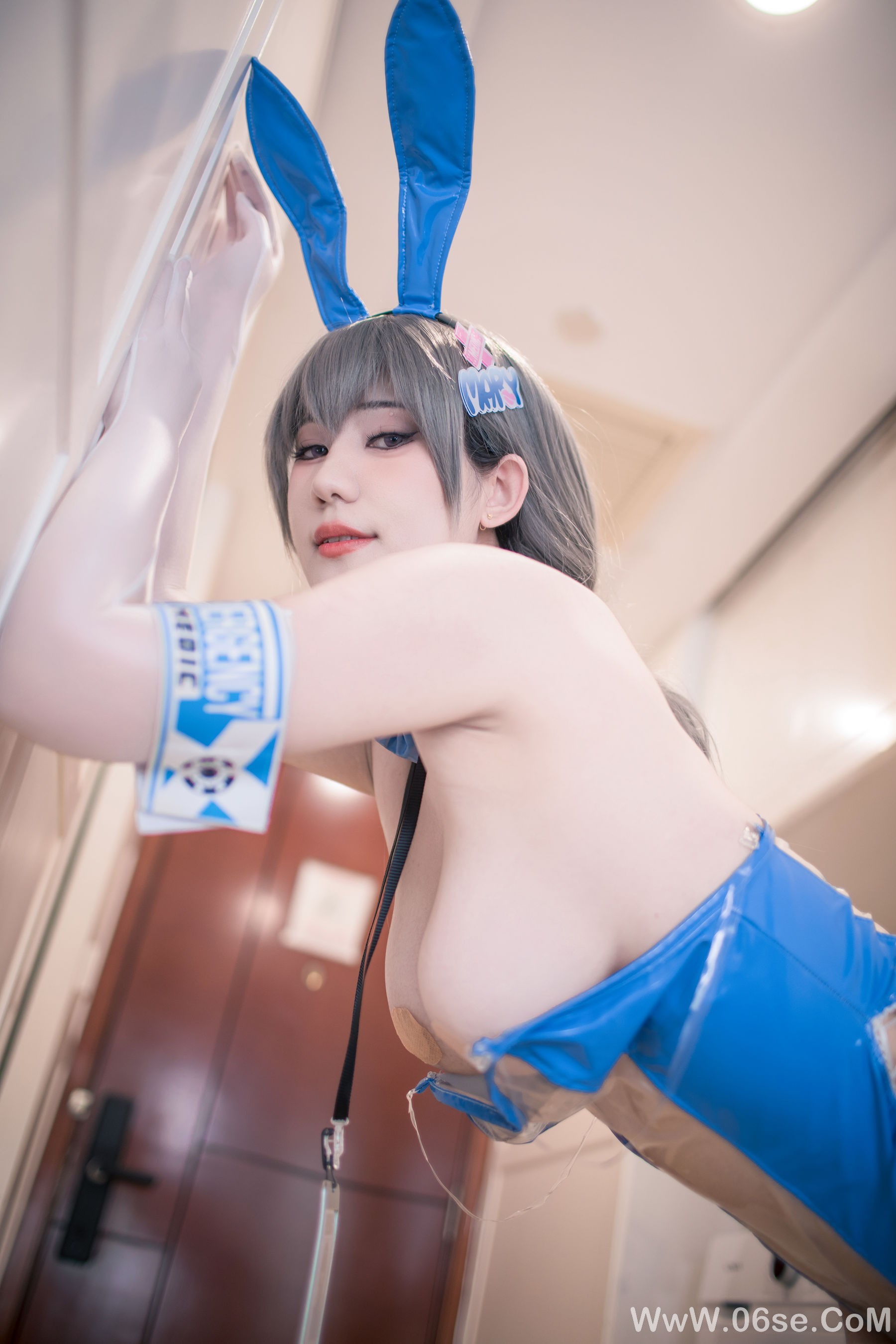 图片[19]-星澜是澜澜叫澜妹呀 – Nikke胜利女神 梅里 兔女郎[58P]-六色网