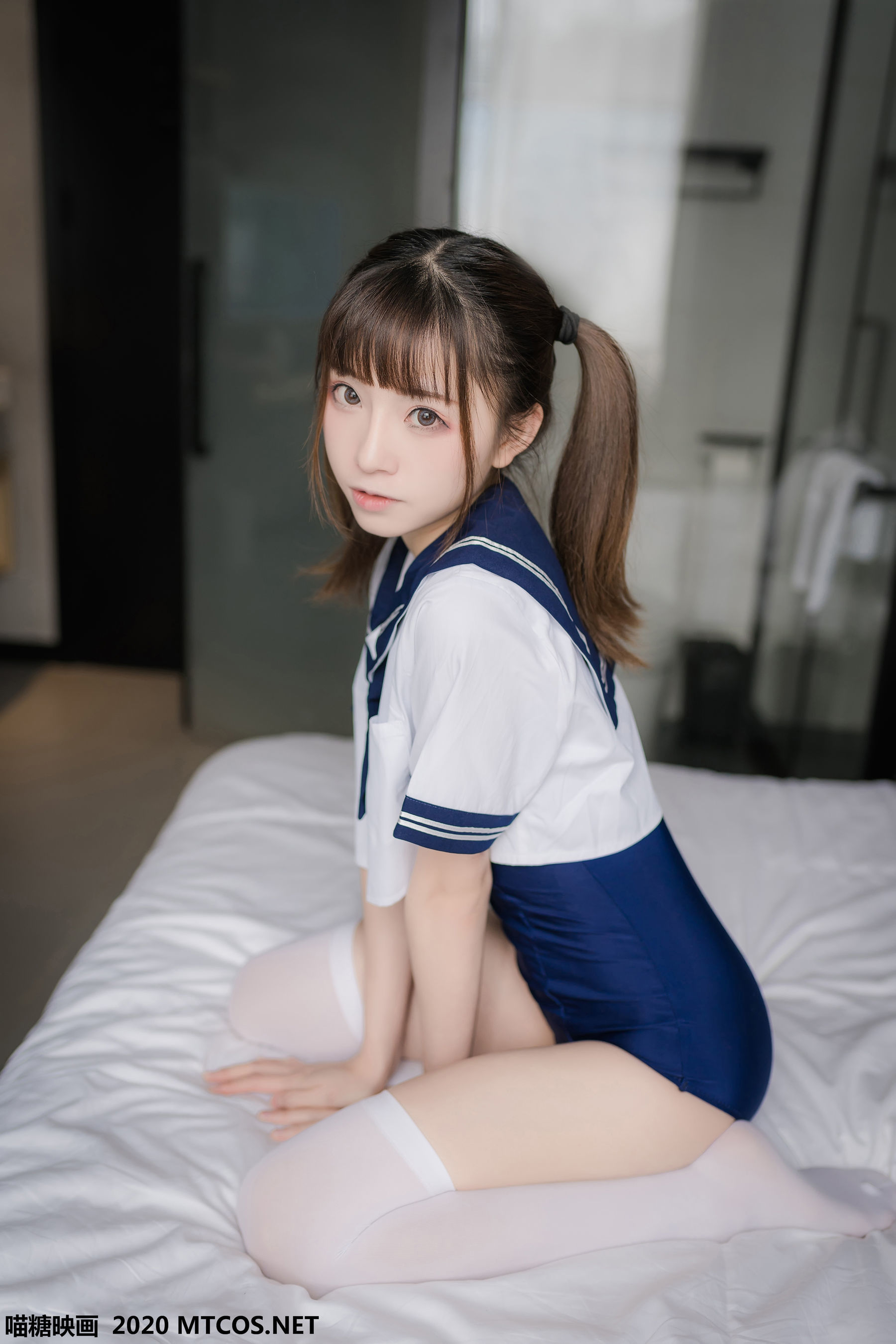 [喵糖映画] JKL.006 泳装JK制服 [43P]-六色网