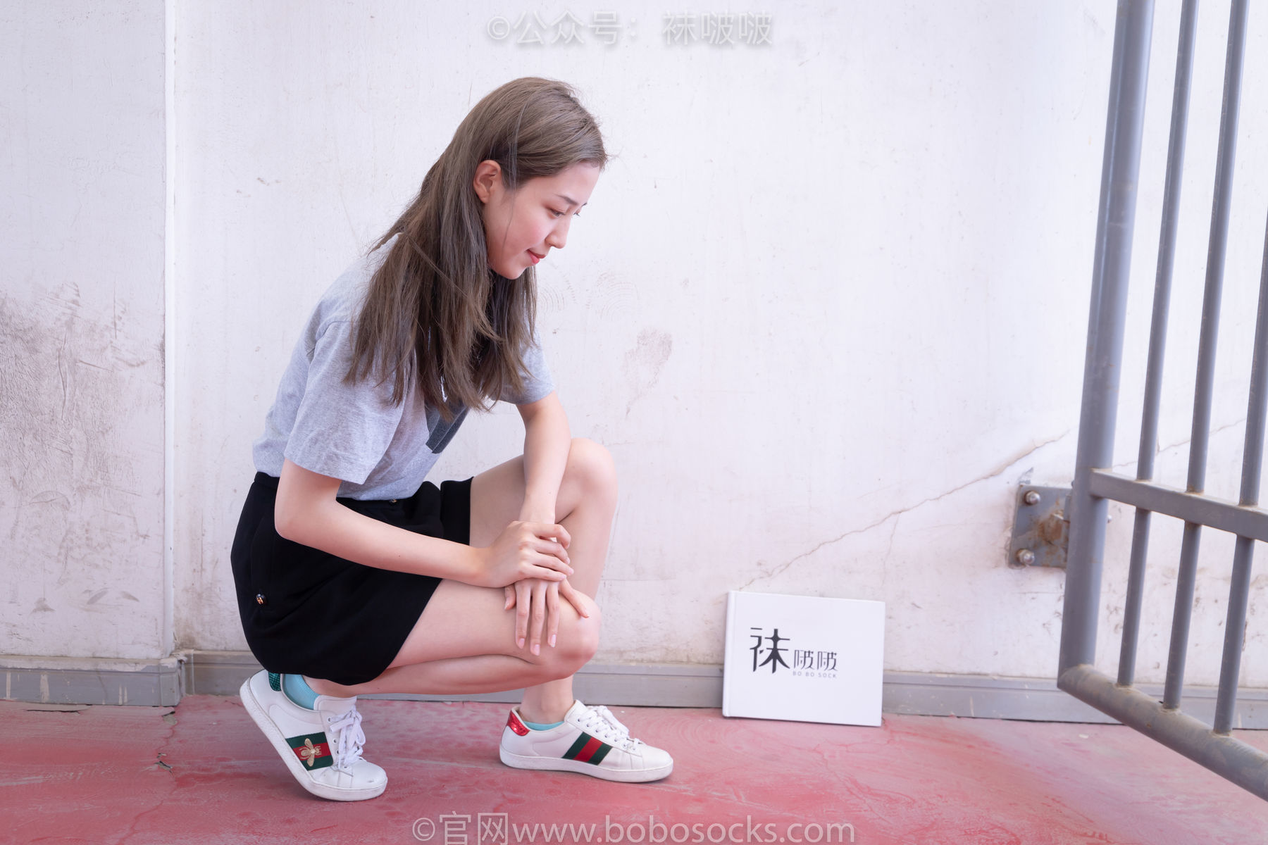 图片[15]-BoBoSocks袜啵啵 积分限定作品006 泡芙-板鞋、天蓝色短棉袜、裸足[138P]-六色网