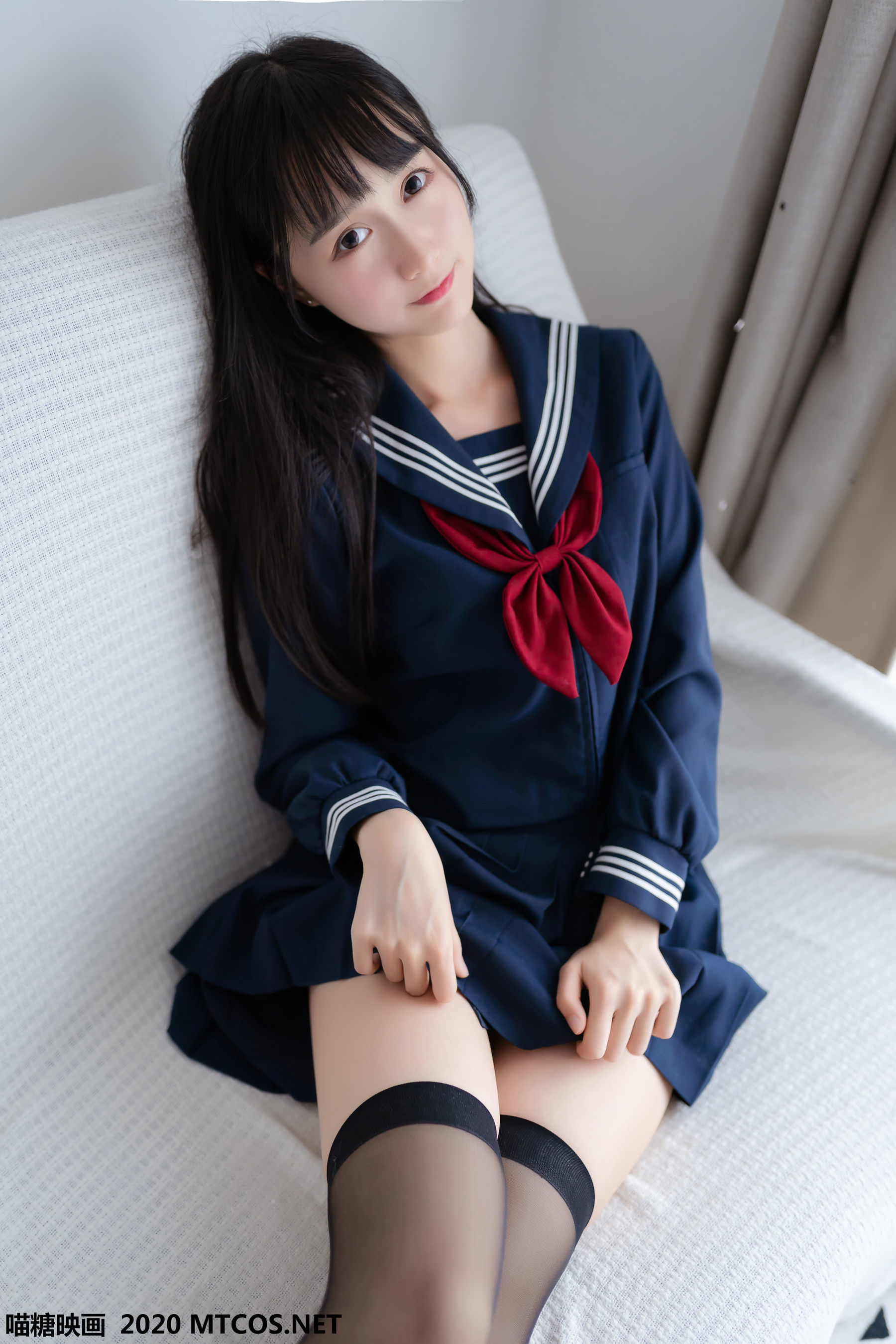 图片[42]-[喵糖映画] JKL.005 水手JK制服 [42P]-六色网