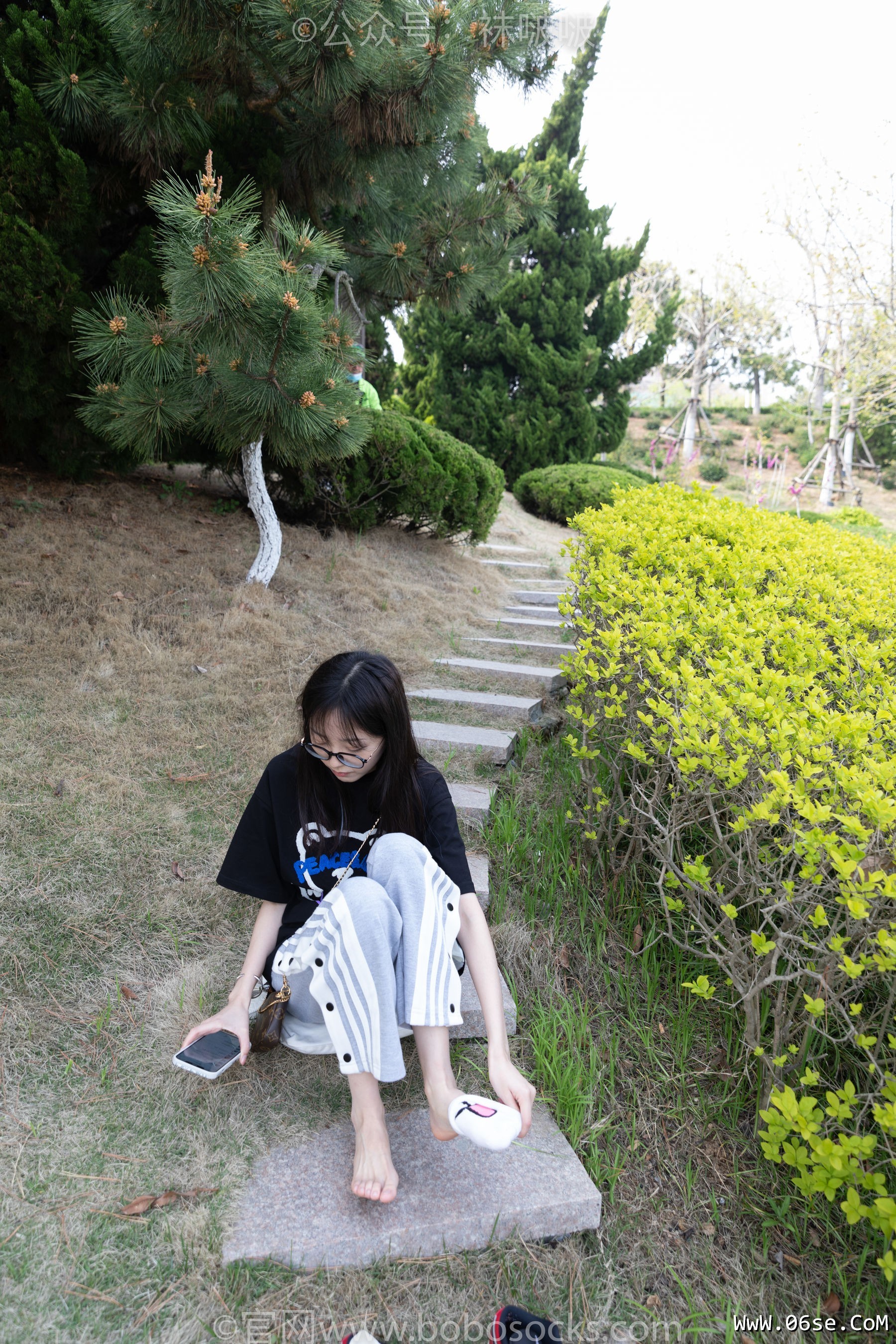 图片[98]-BoBoSocks袜啵啵 No.023 稚予-AJ、白色短棉袜、裸足[119P]-六色网