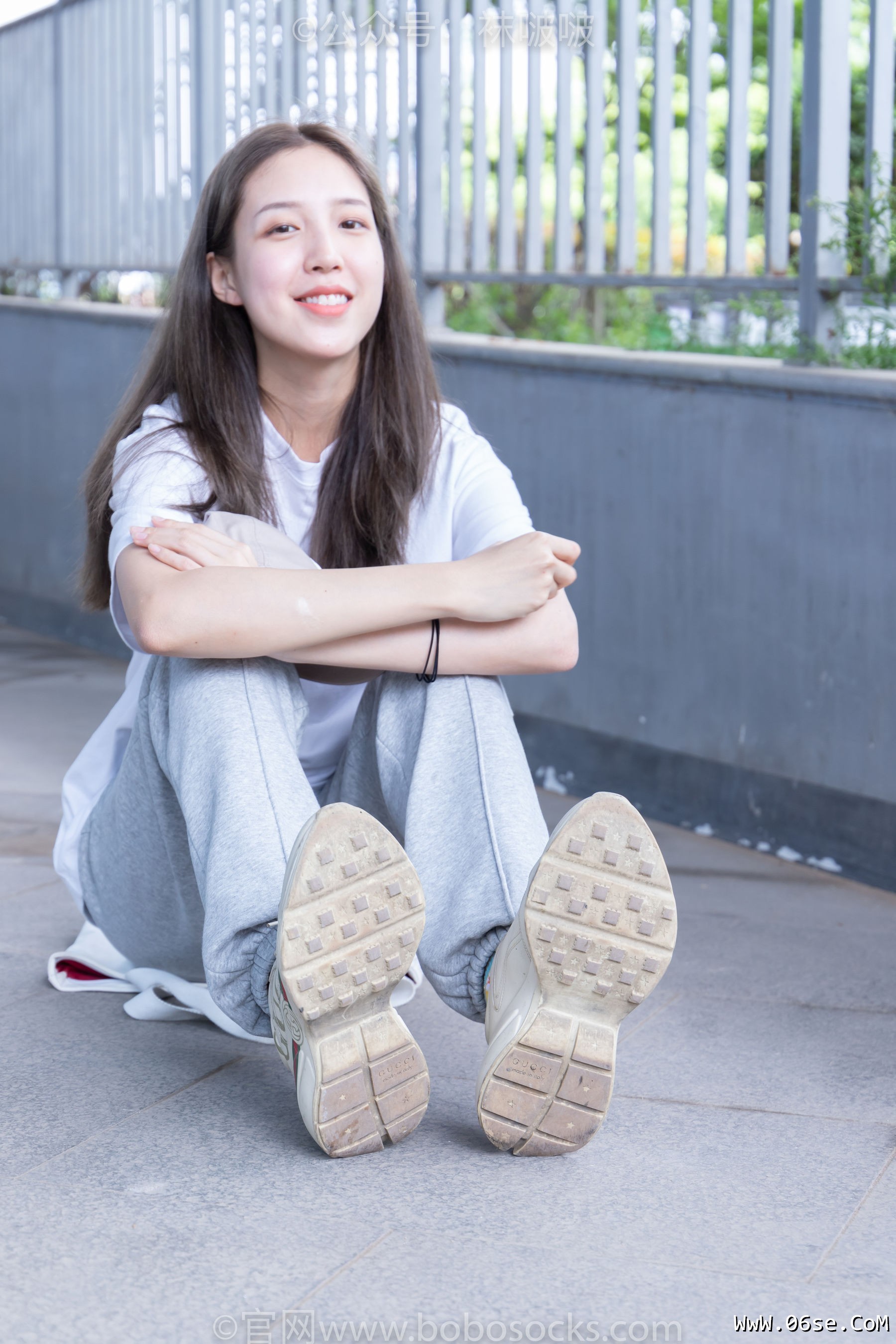 图片[37]-BoBoSocks袜啵啵 No.012 泡芙-运动鞋、白棉袜、裸足[132P]-六色网
