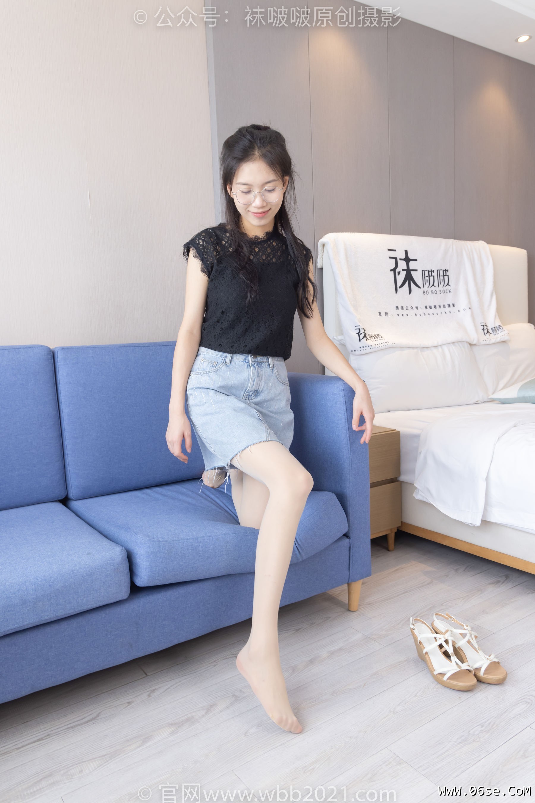 图片[114]-BoBoSocks袜啵啵 No.380 芝士 -高跟凉鞋、平底鞋、肉丝、肉丝[150P]-六色网