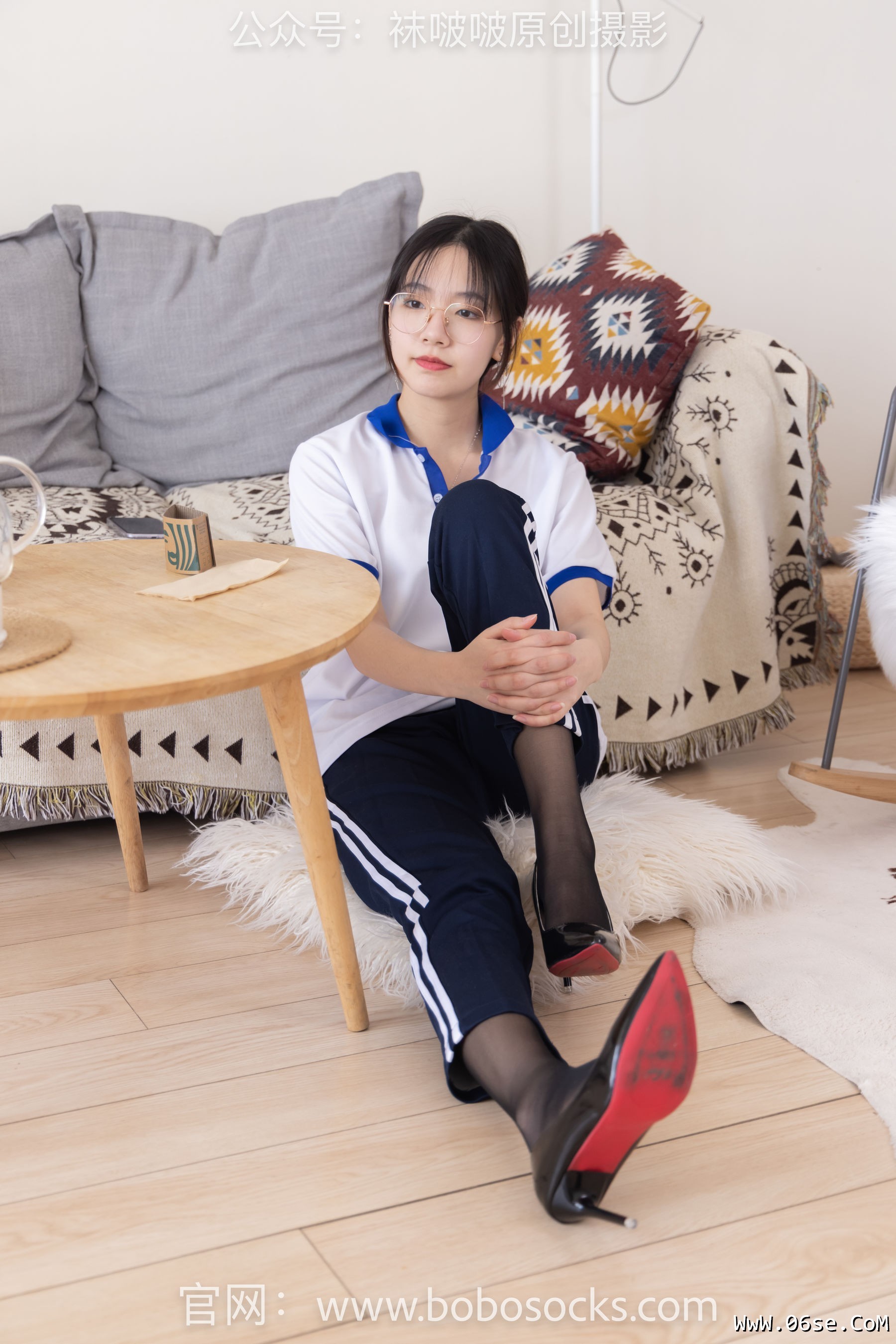 图片[119]-BoBoSocks袜啵啵 No.135 小甜豆-高跟鞋、黑丝、裸足[140P]-六色网