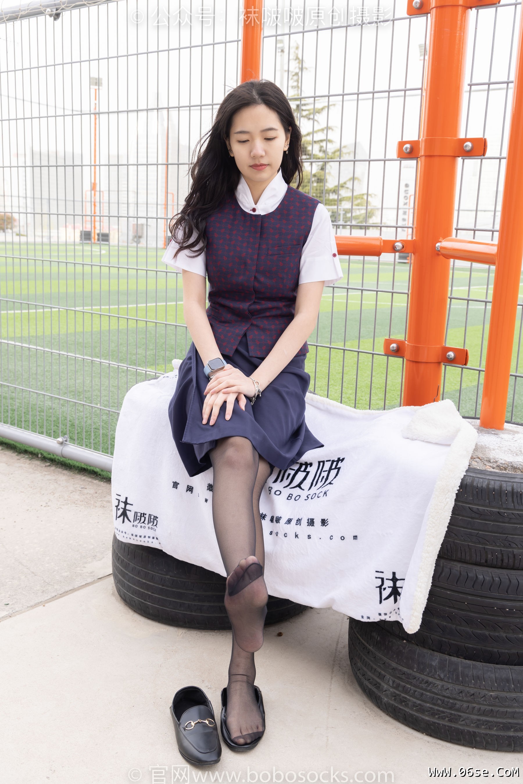 图片[122]-BoBoSocks袜啵啵 No.227 小甜豆-皮鞋、黑丝、裸足[150P]-六色网