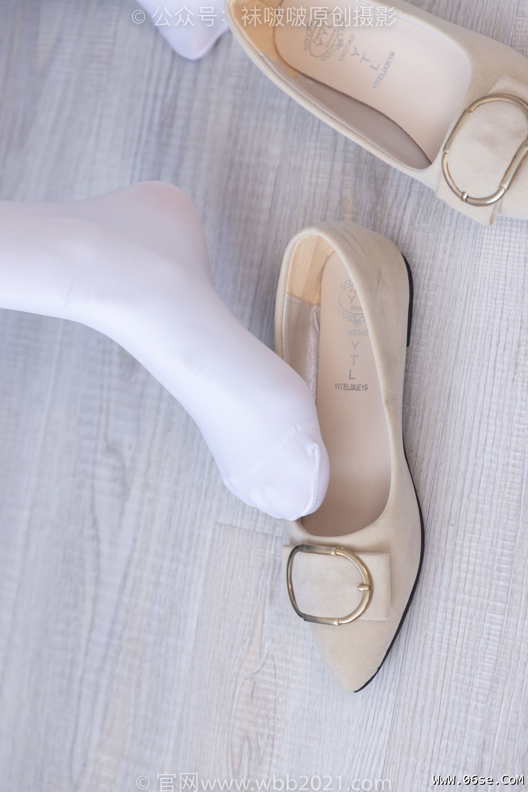 图片[71]-BoBoSocks袜啵啵 No.322 芝士 -两双平底鞋、厚白丝[140P]-六色网