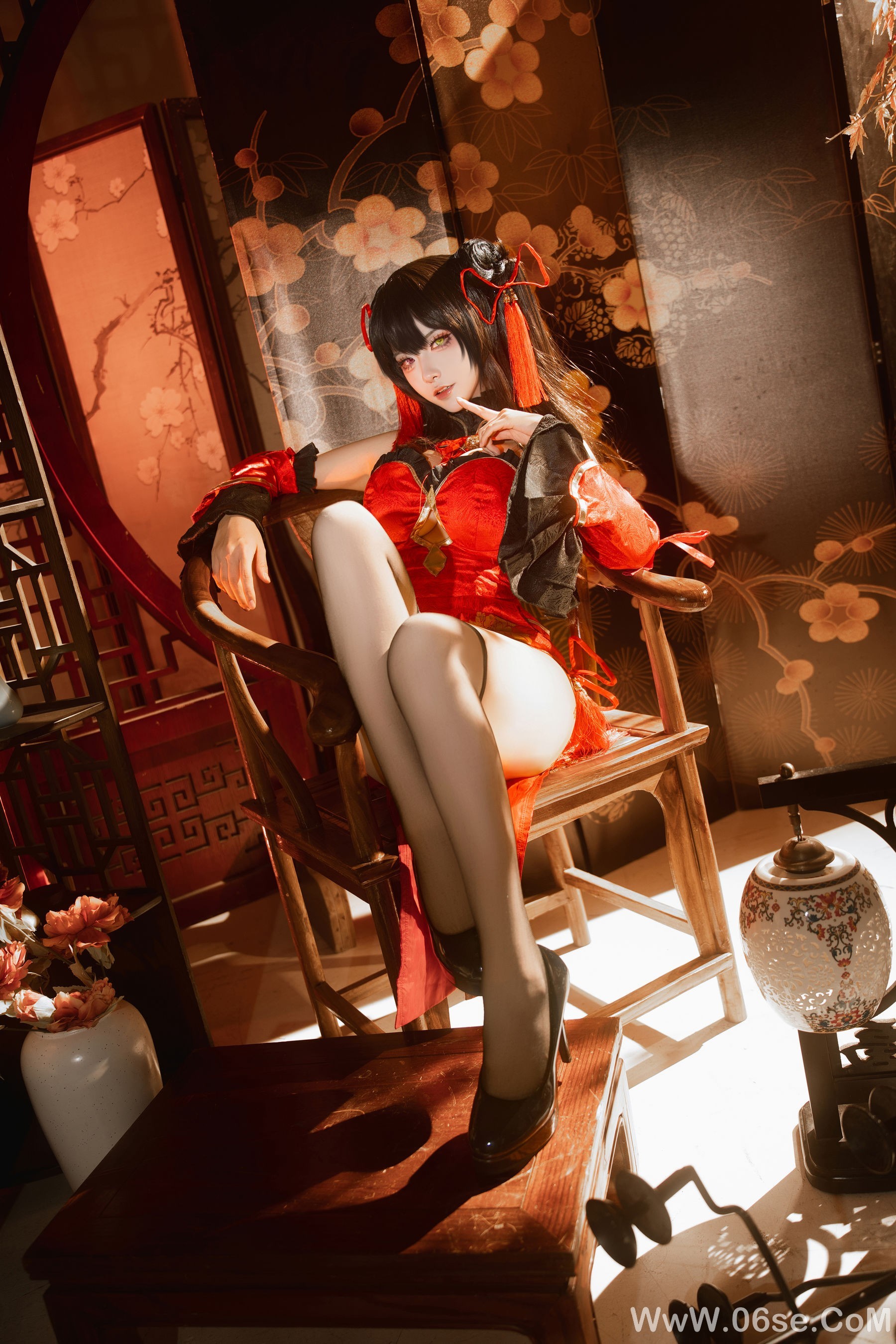 图片[10]-Seya-狮砸 – 狂三旗袍1[12P]-六色网
