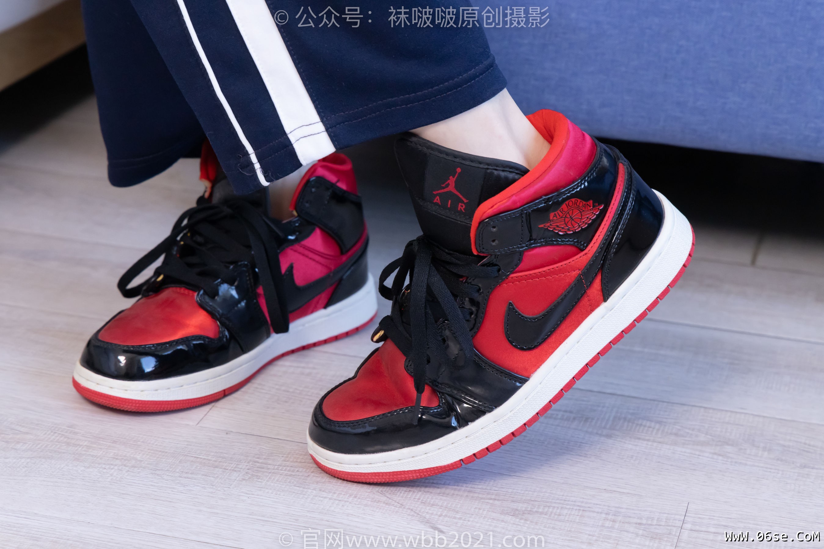 图片[107]-BoBoSocks袜啵啵 No.398 稚予 -板鞋、白船袜、裸足、裸足[150P]-六色网