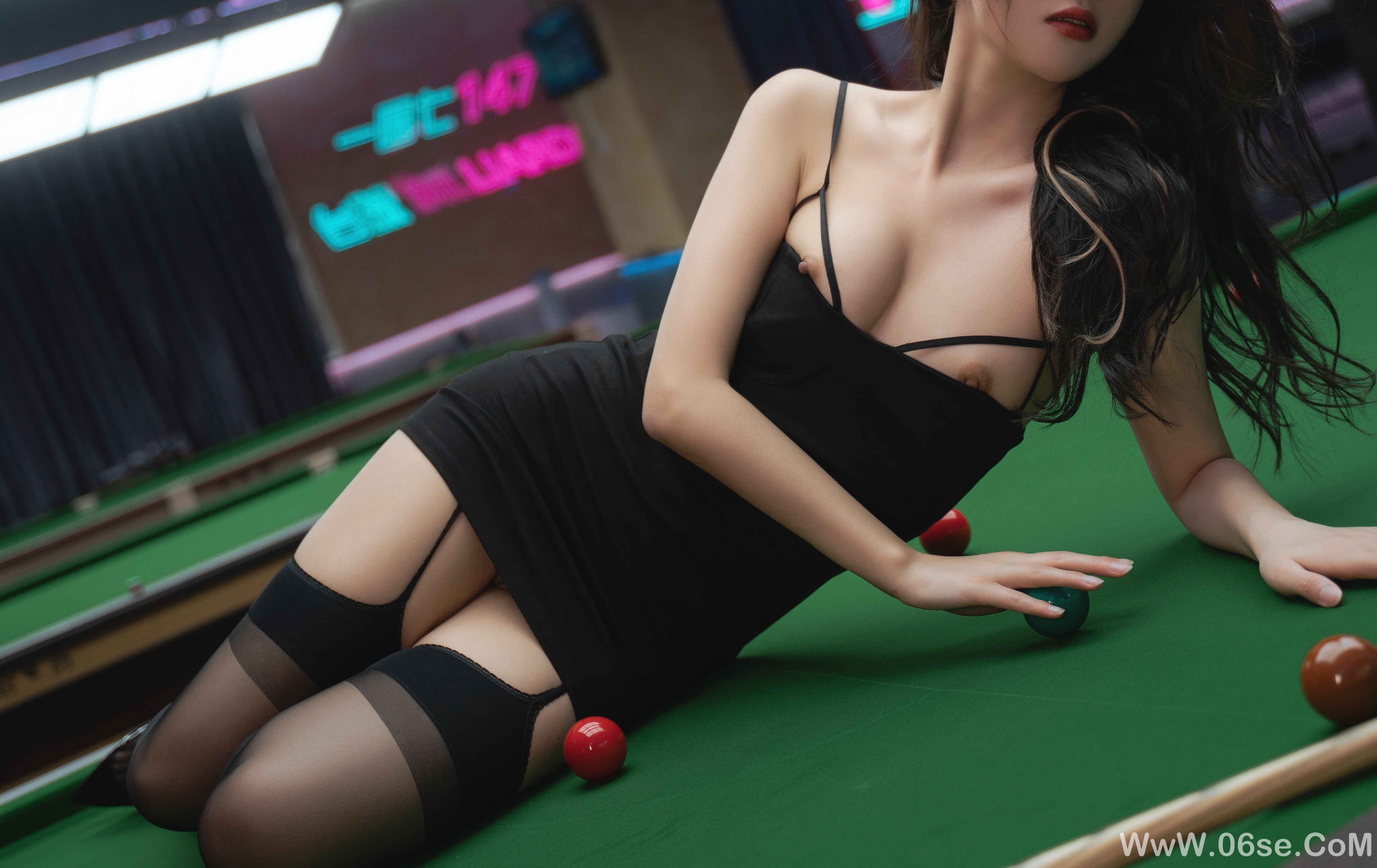 图片[35]-就是阿朱啊 – NO.091 台球[69P]-六色网