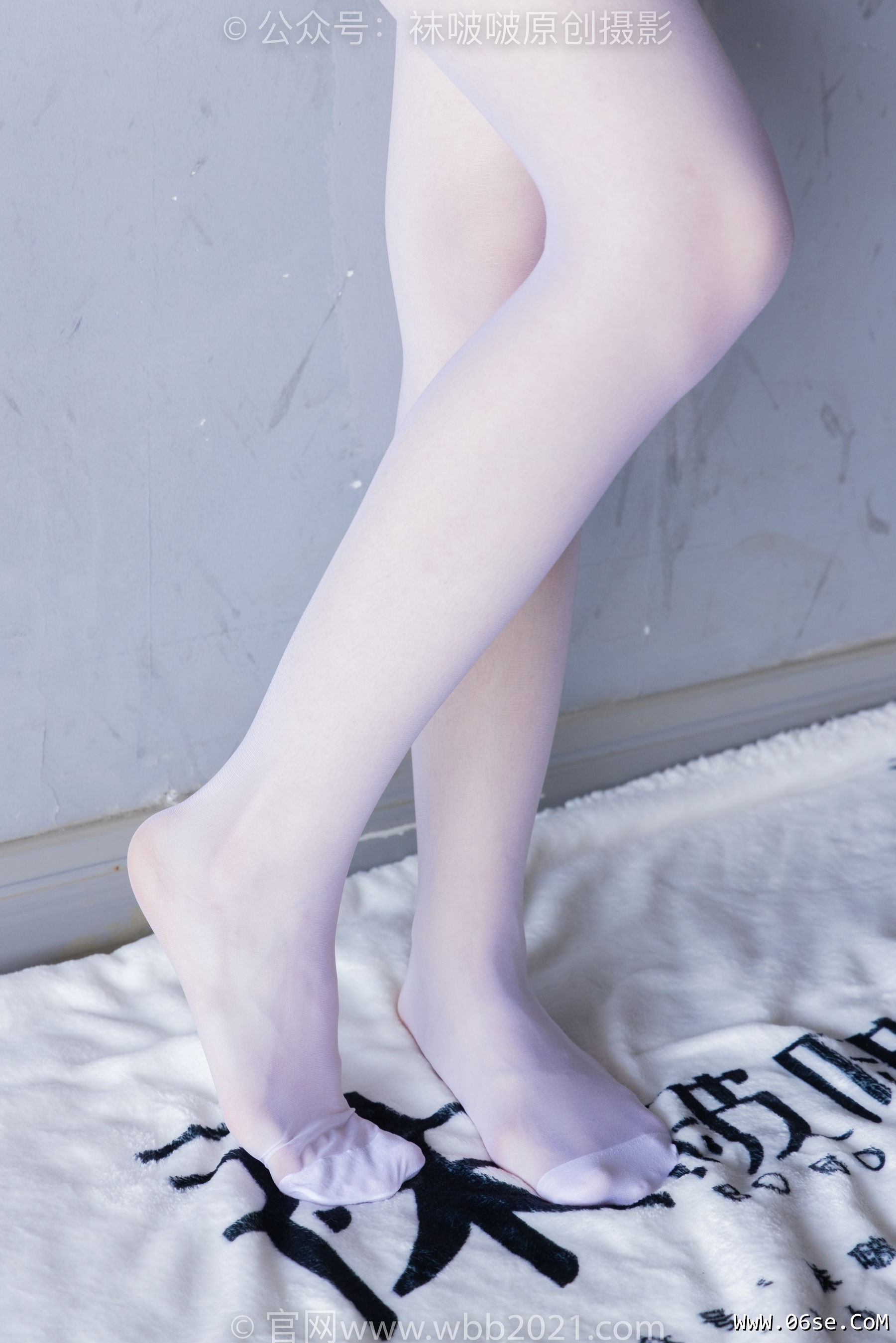 图片[108]-BoBoSocks袜啵啵 No.395 糯米 -板鞋、白丝[145P]-六色网